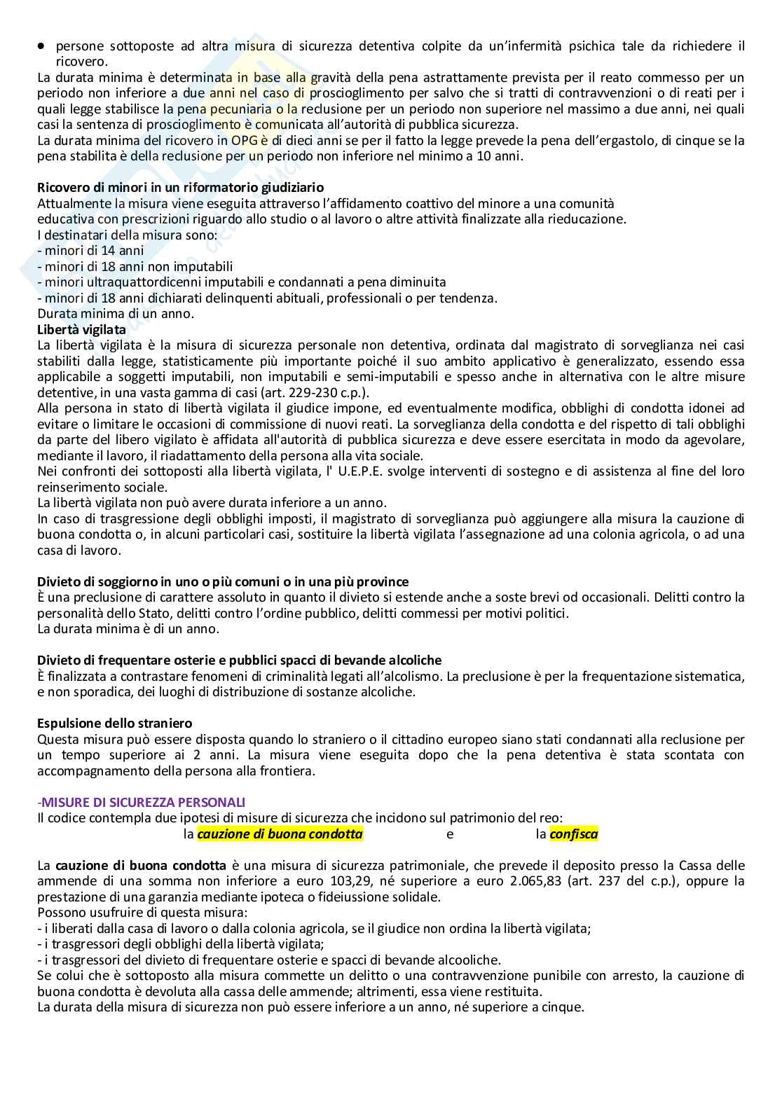 Materiale per lo studio di Diritto penale utile per concorsi pubblici categoria C e D Pag. 51