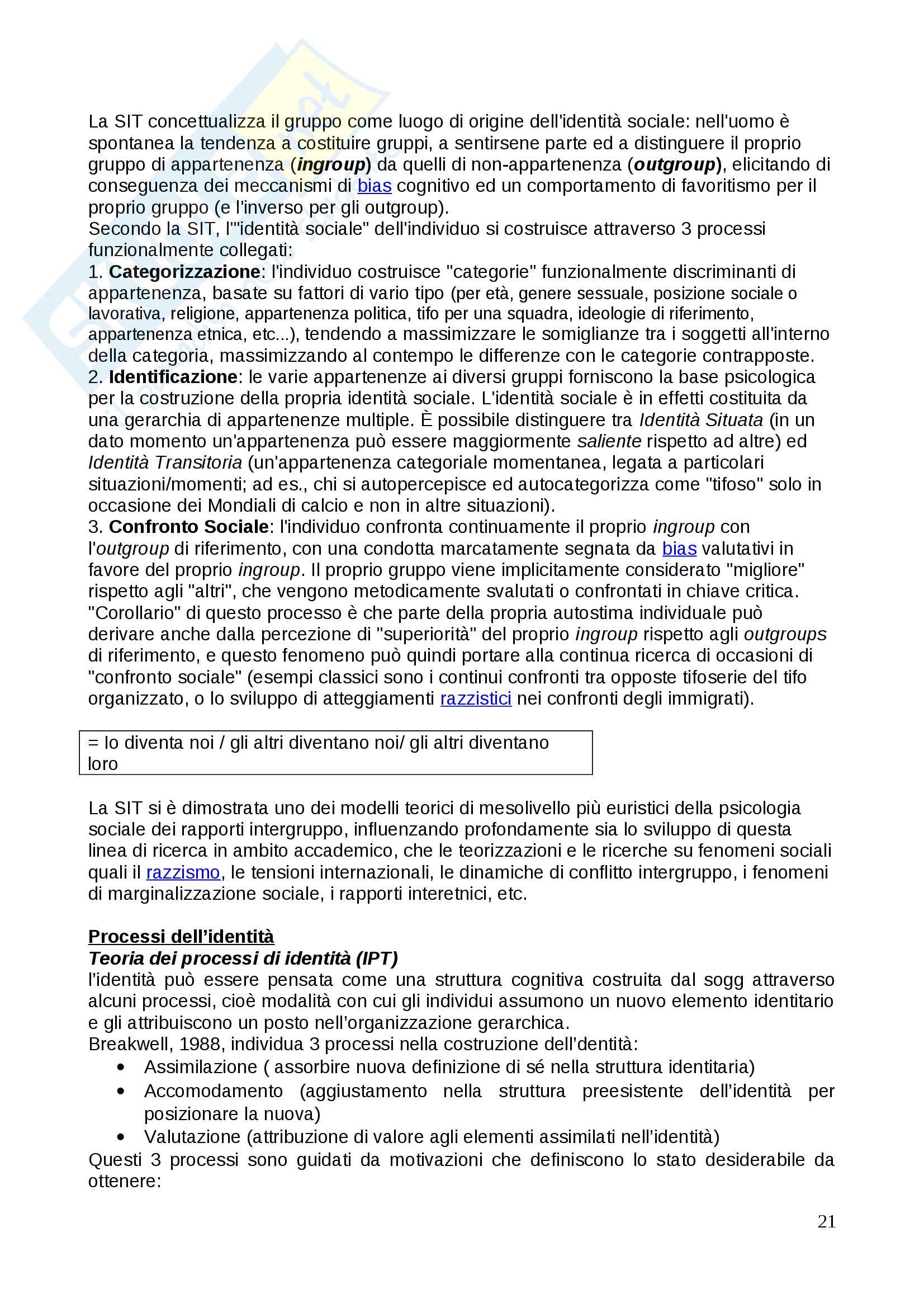 Prima prova, Esame di stato in psicologia Pag. 21