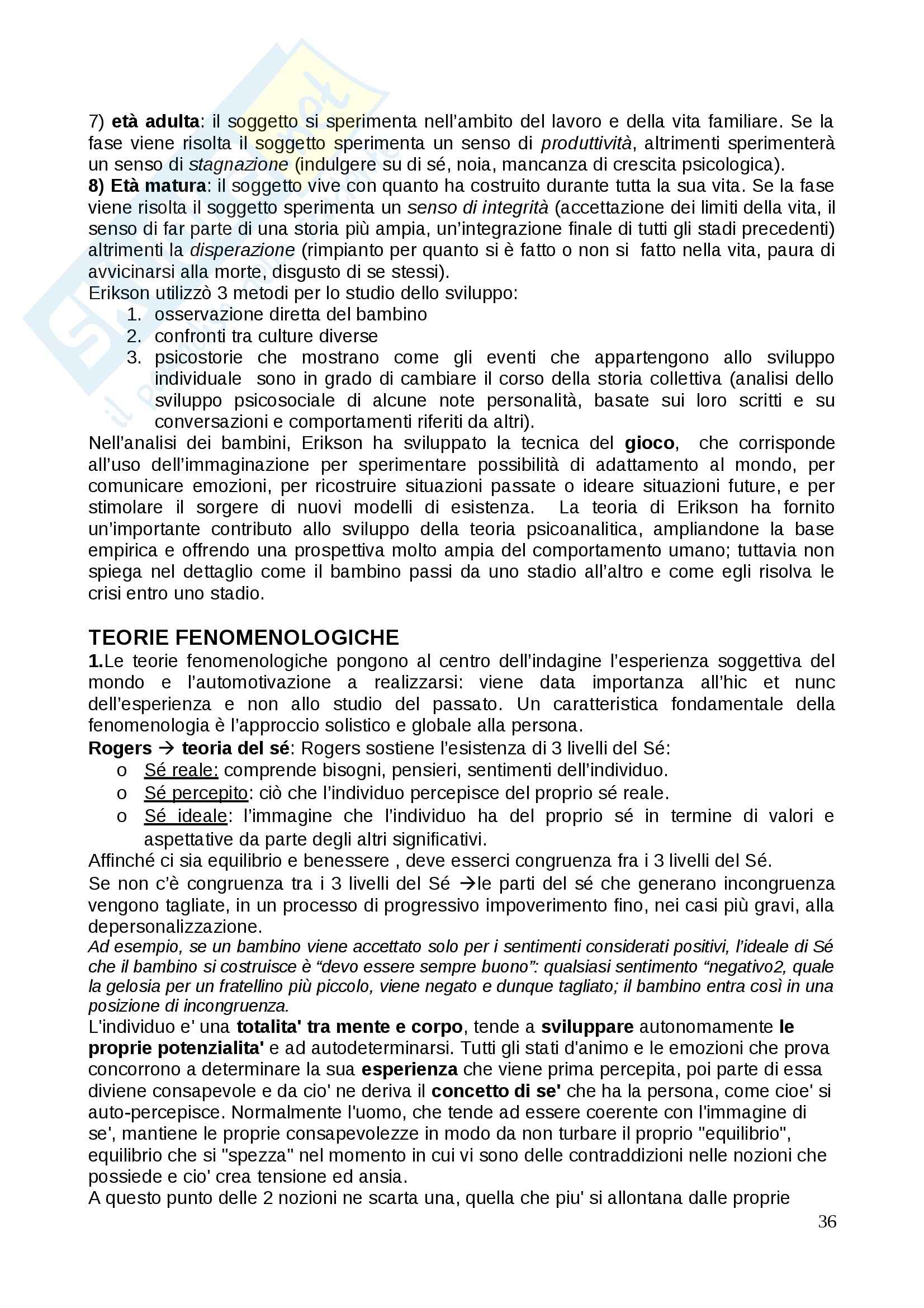 Prima prova, Esame di stato in psicologia Pag. 36