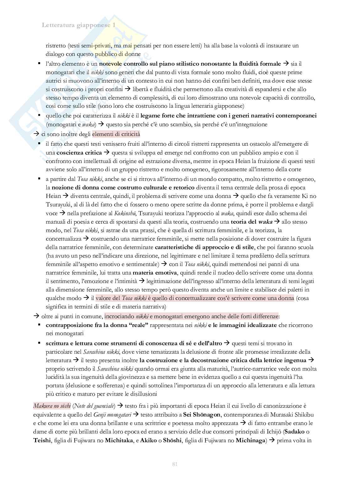 Letteratura giapponese 1 Pag. 81