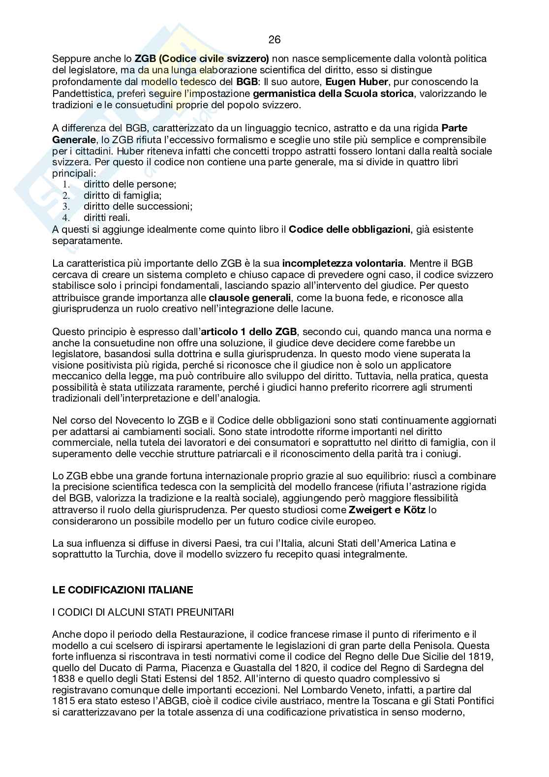 Appunti esame Diritto privato comparato Pag. 26