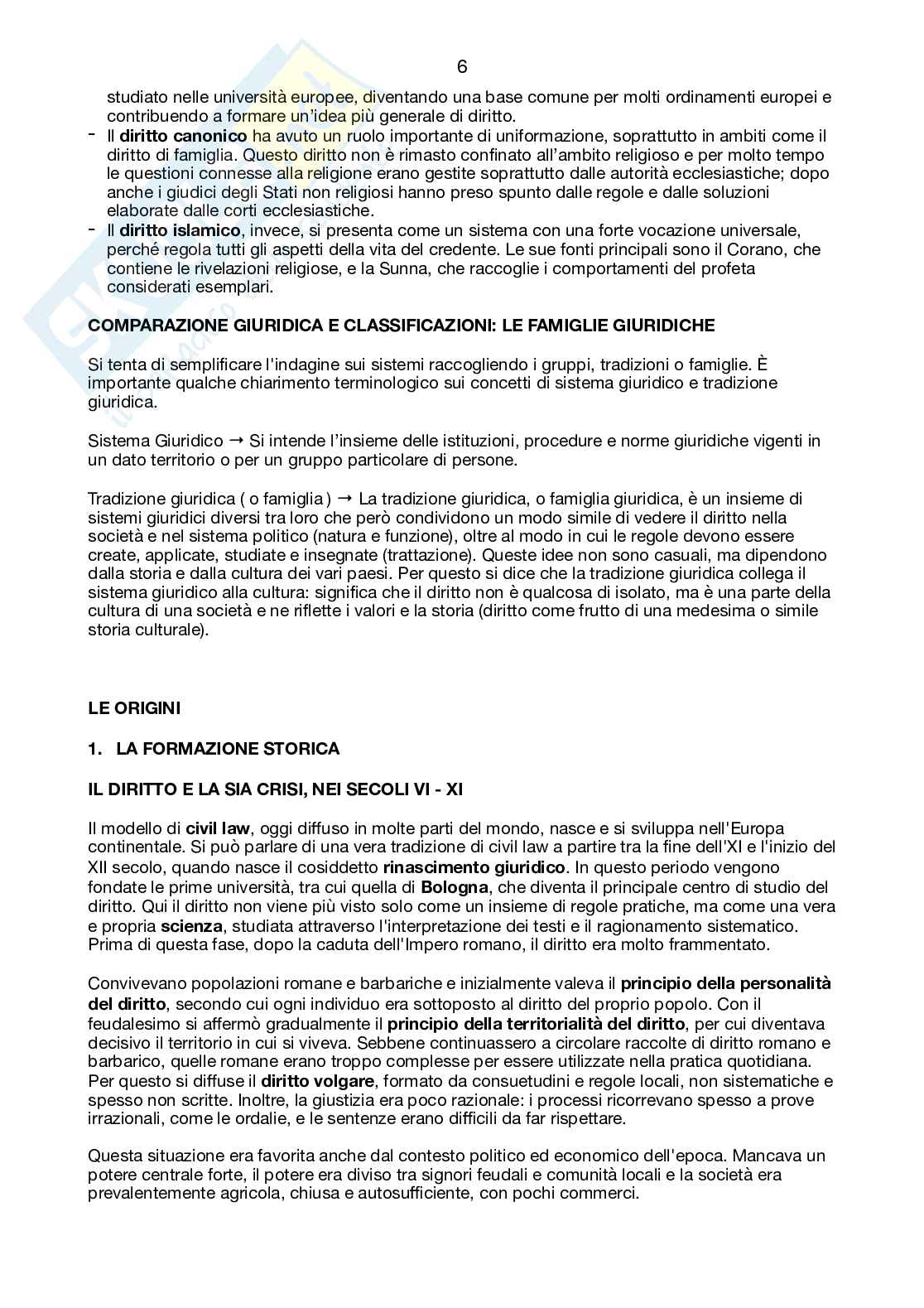 Appunti esame Diritto privato comparato Pag. 6