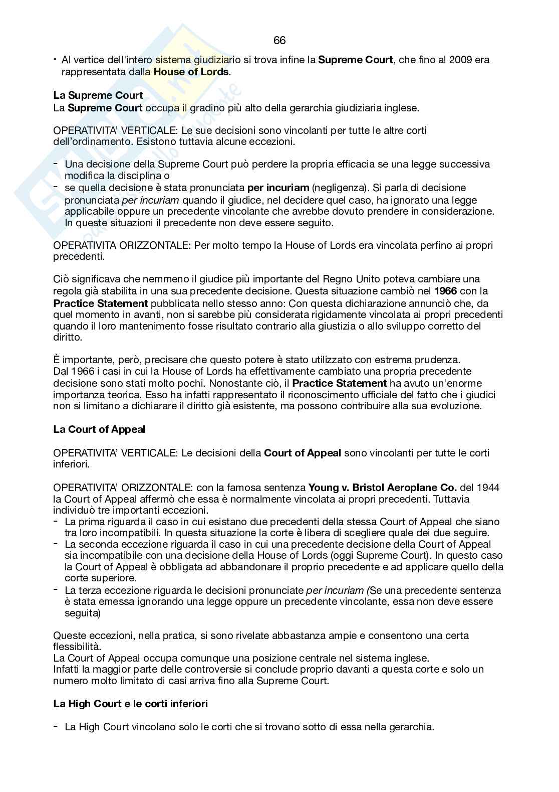 Appunti esame Diritto privato comparato Pag. 66