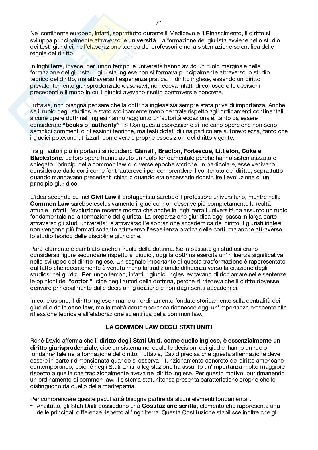 Appunti esame Diritto privato comparato Pag. 71