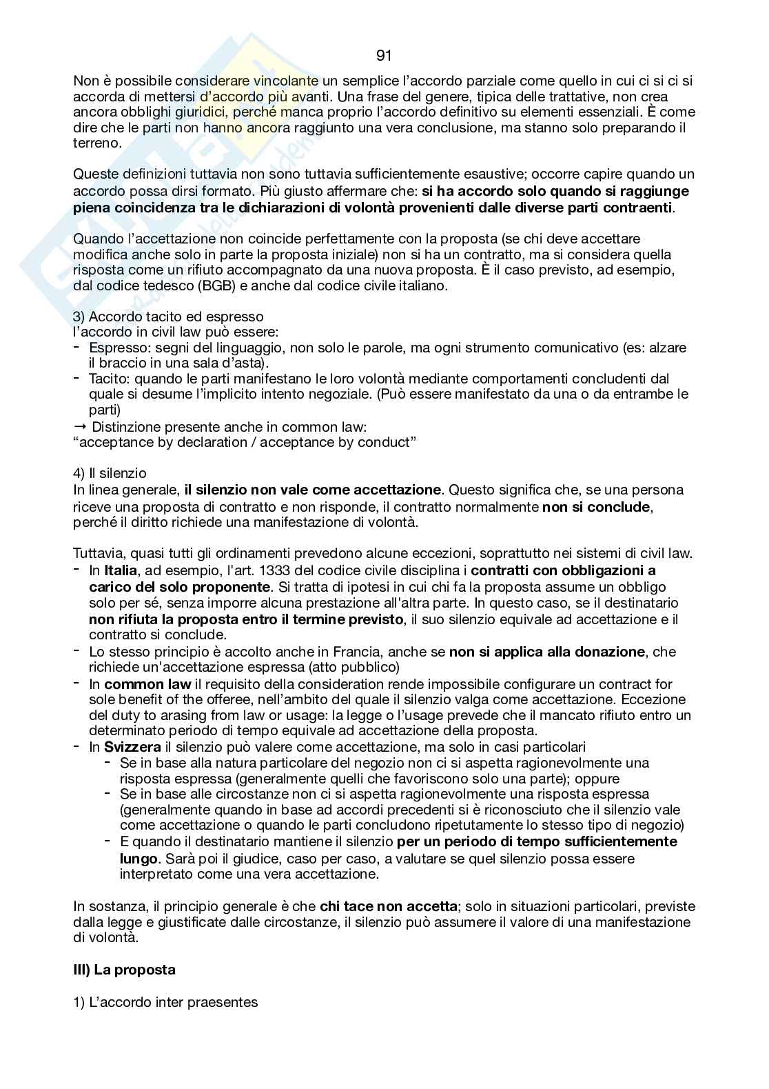 Appunti esame Diritto privato comparato Pag. 91
