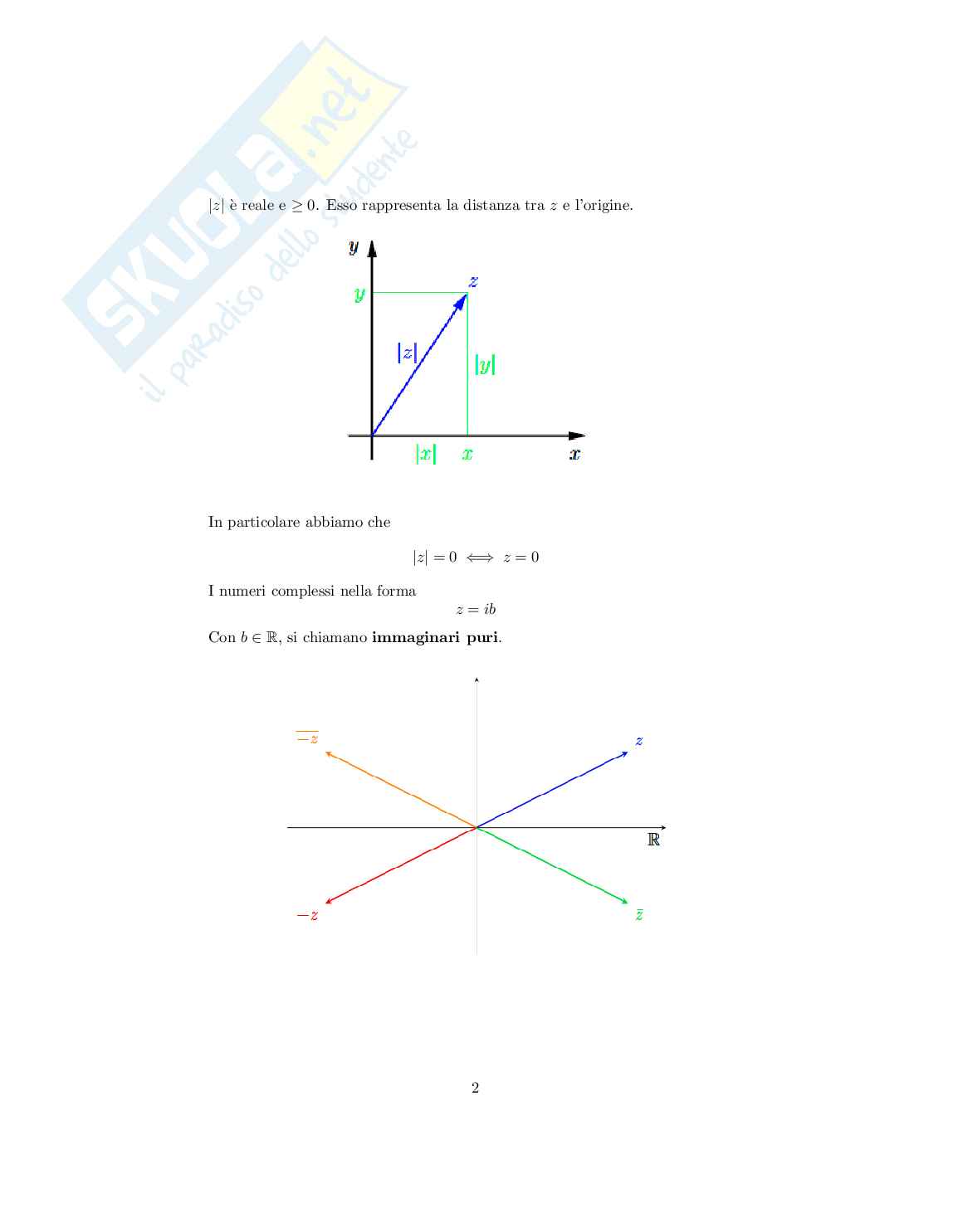 Geomteria e algebra lineare - Appunti completi per il primo parziale Pag. 2