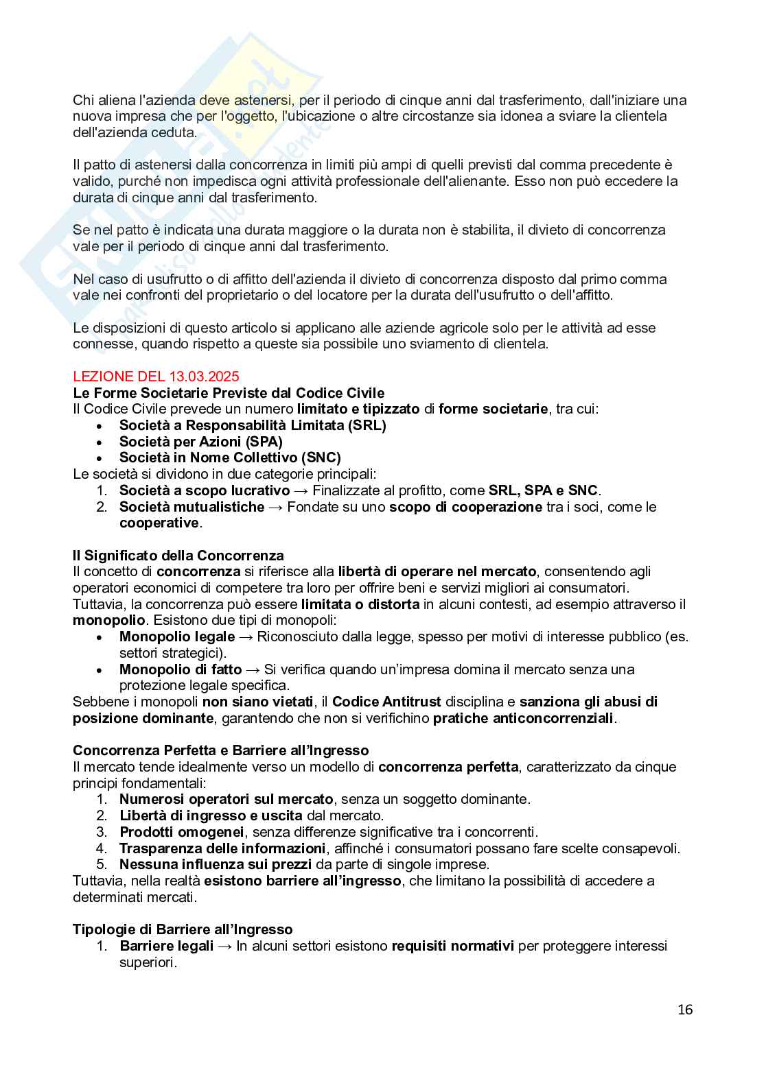 Appunti Diritto commerciale Pag. 16