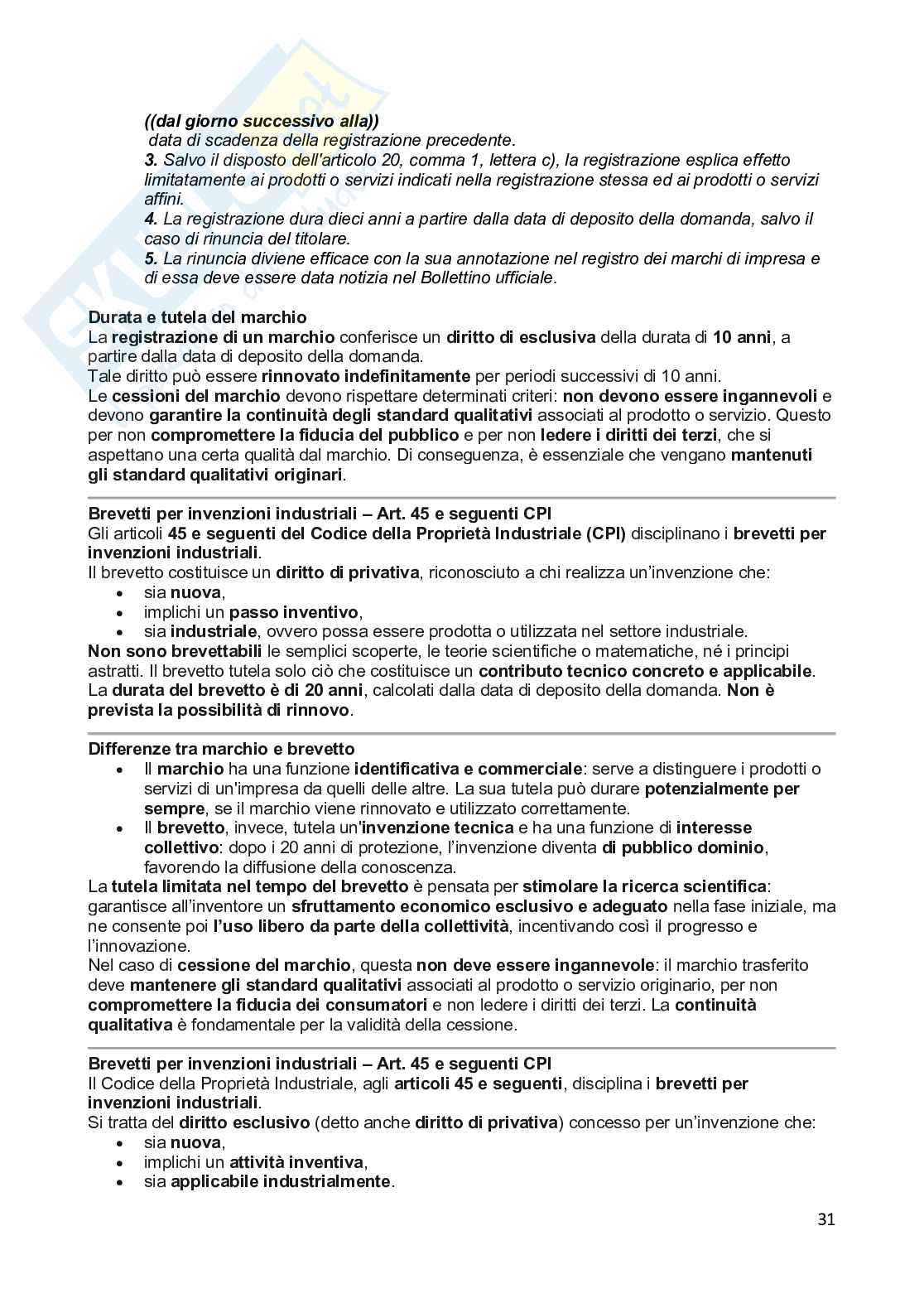 Appunti Diritto commerciale Pag. 31