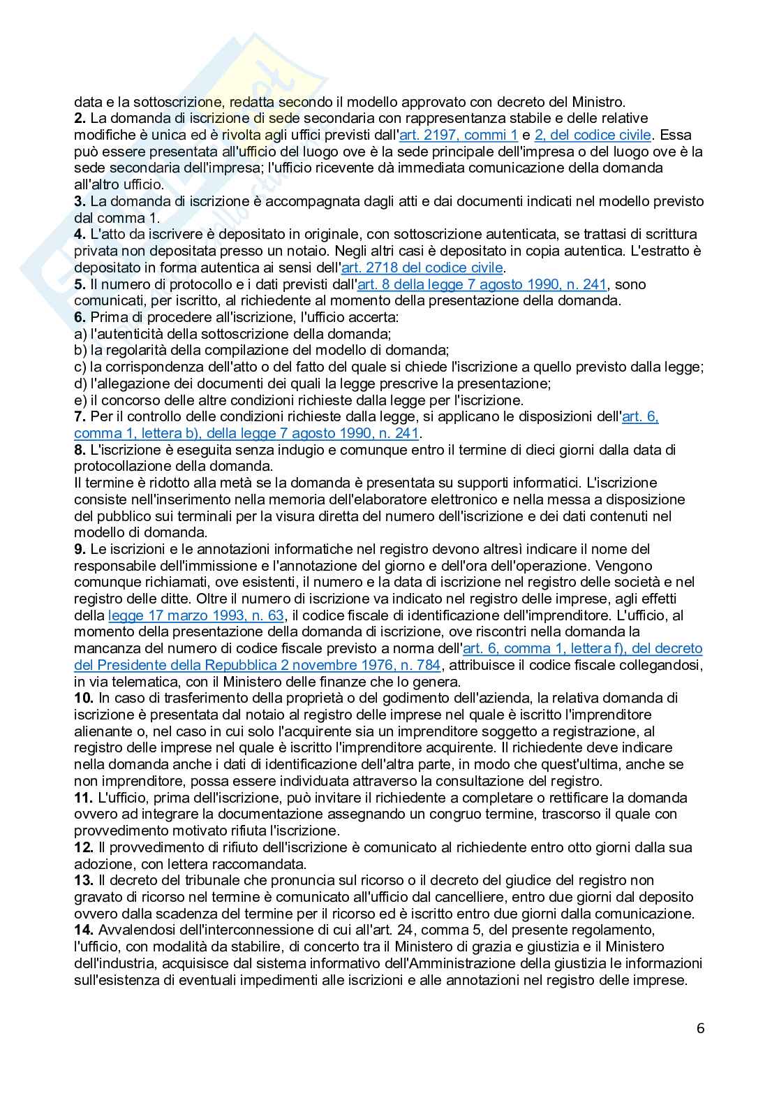 Appunti Diritto commerciale Pag. 6