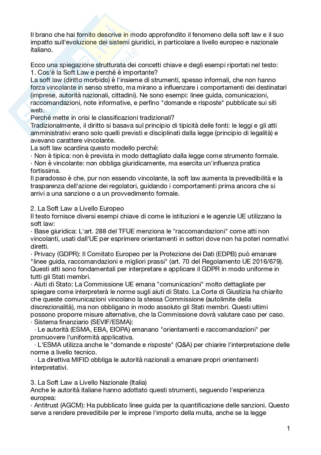 Riassunto esame Diritto processuale amministrativo, Prof. Rossi Giovanni, libro consigliato Manuale di diritto amministrativo , Clarich Pag. 1