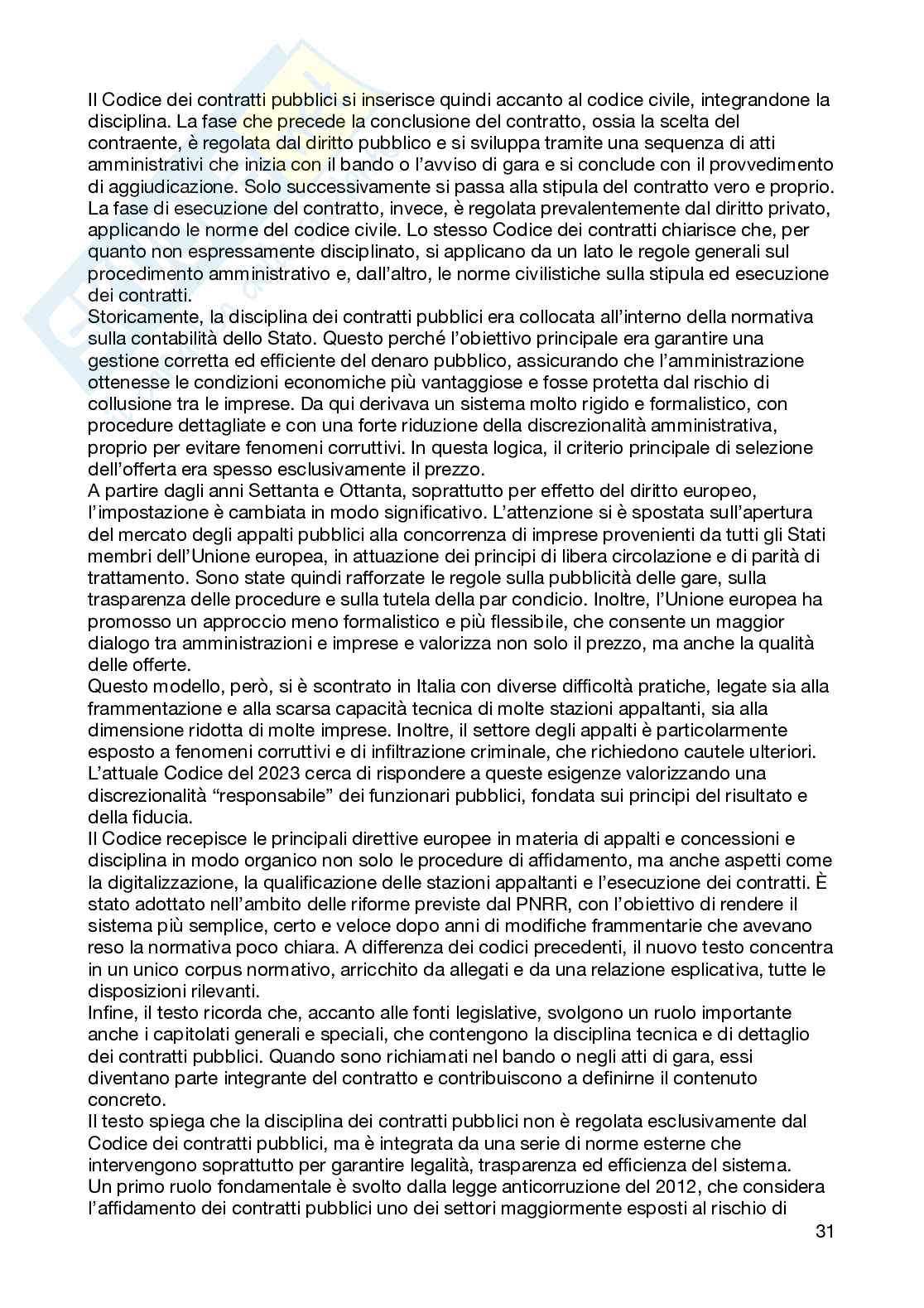 Riassunto esame Diritto processuale amministrativo, Prof. Rossi Giovanni, libro consigliato Manuale di diritto amministrativo , Clarich Pag. 31