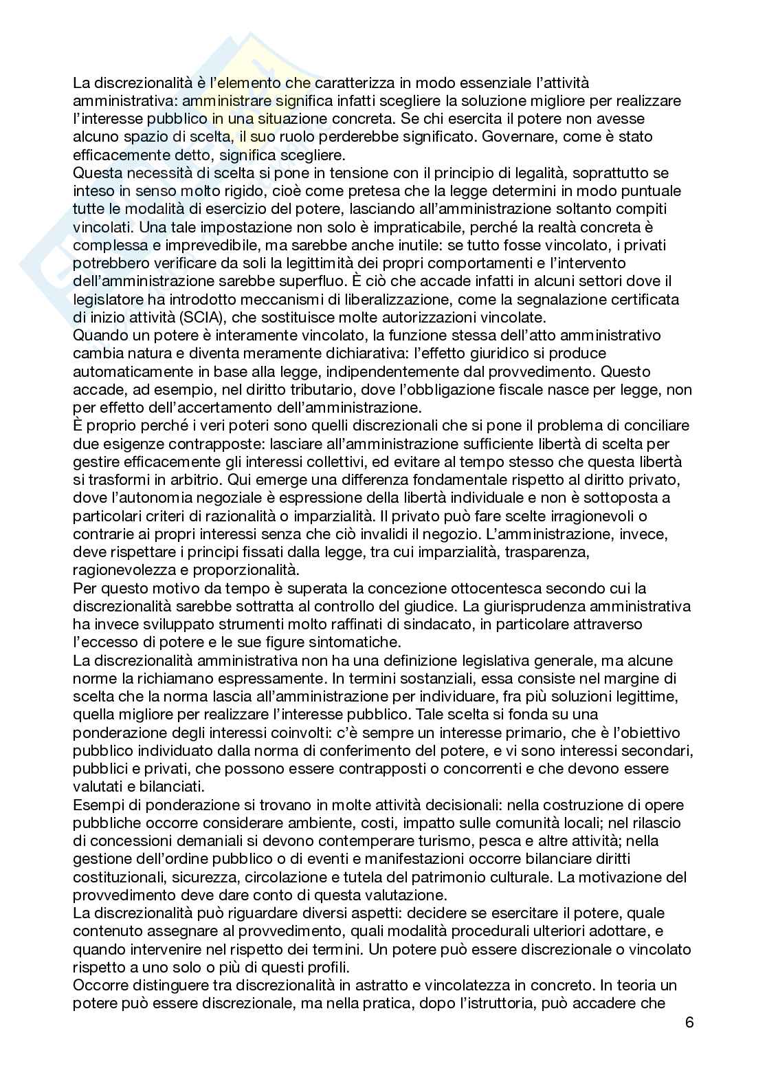 Riassunto esame Diritto processuale amministrativo, Prof. Rossi Giovanni, libro consigliato Manuale di diritto amministrativo , Clarich Pag. 6