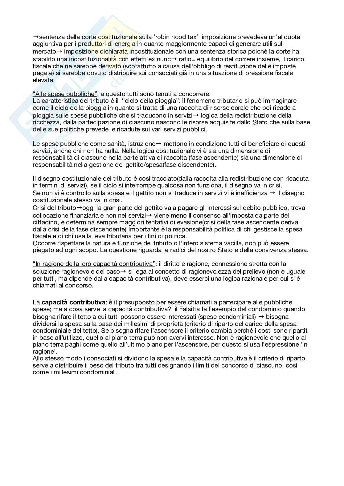 Appunti delle lezioni del corso di Diritto tributario Pag. 2
