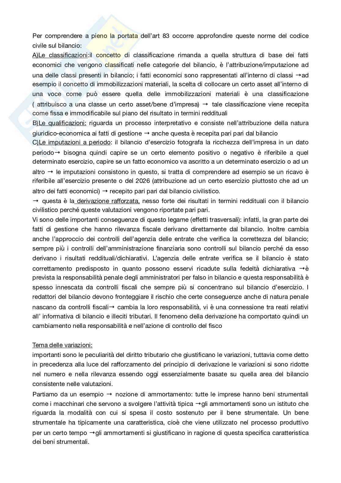 Appunti delle lezioni del corso di Diritto tributario Pag. 26