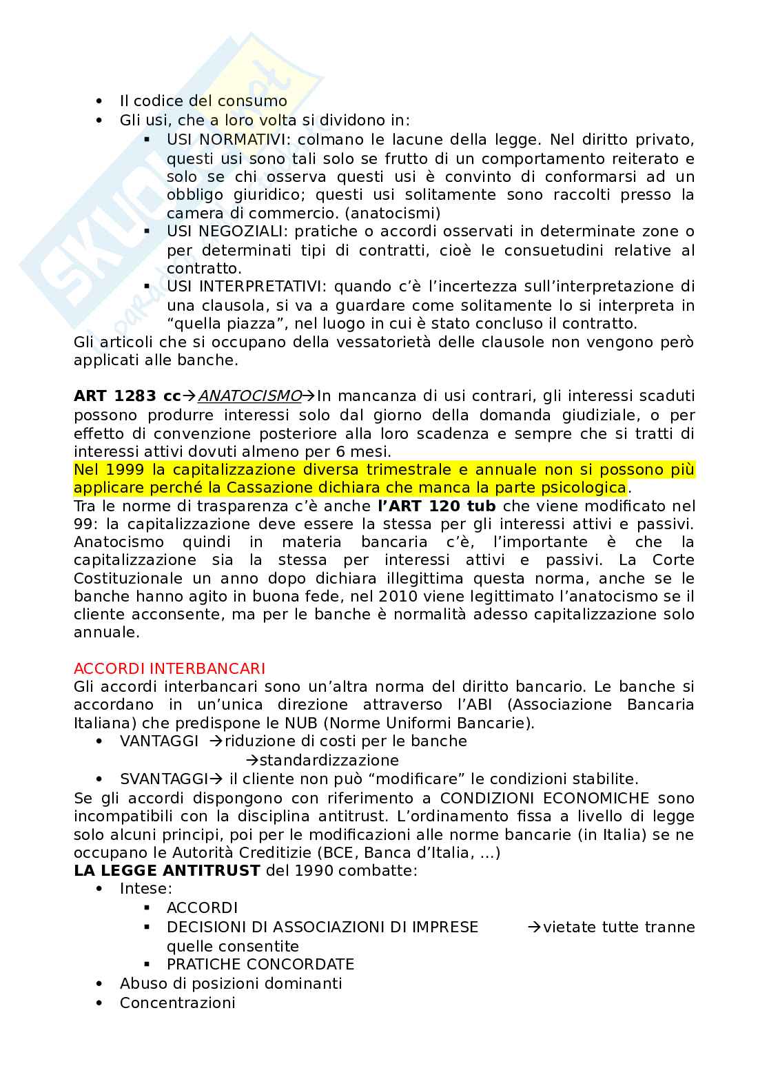 Diritto bancario Pag. 2