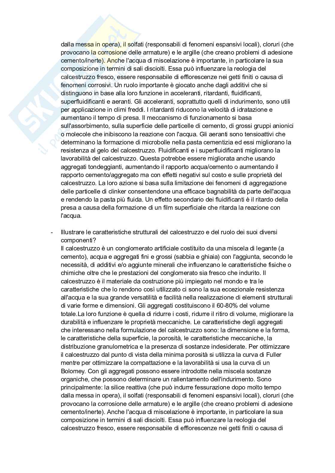Domande Tecnologia dei materiali e chimica applicata Pag. 61
