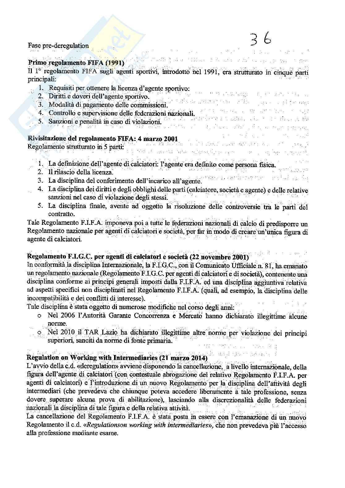 Diritto dell'ordinamento sportivo  Pag. 36