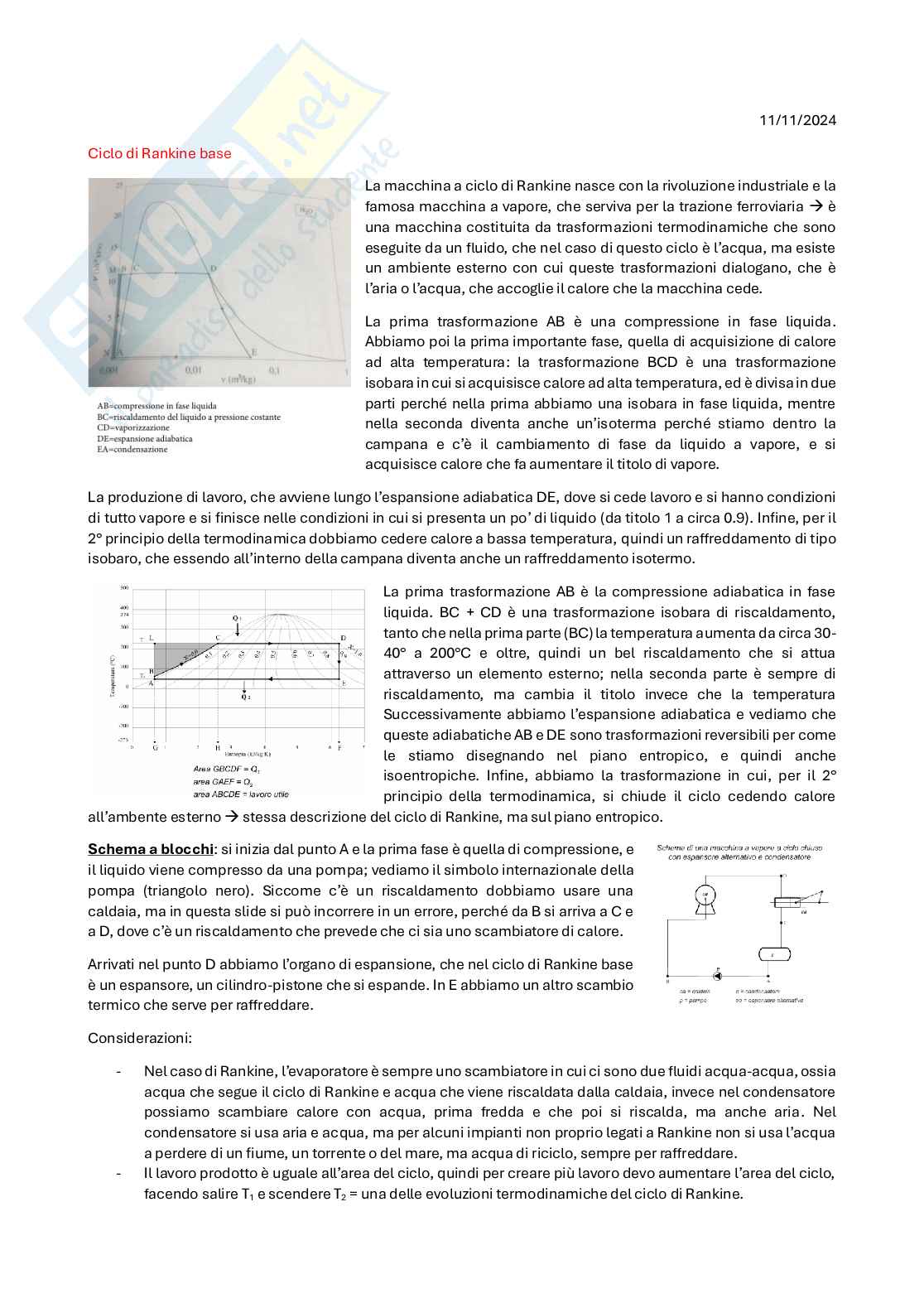 Cicxli(Rankine,Otto,Diesel) Pag. 1
