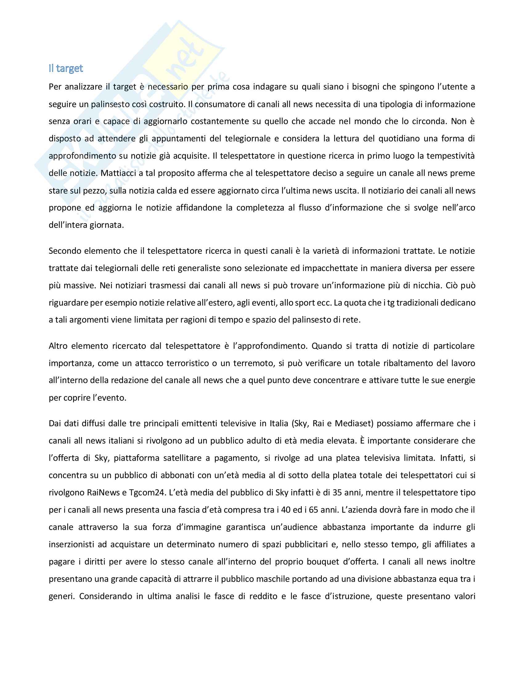 STEP 5  - Ideazione di una piattaforma di servizi all news, rotocalchi, format programmi di informazione originali pensate con aree e spazi destinati a promozione commerciale di aziende e prodotti Pag. 2