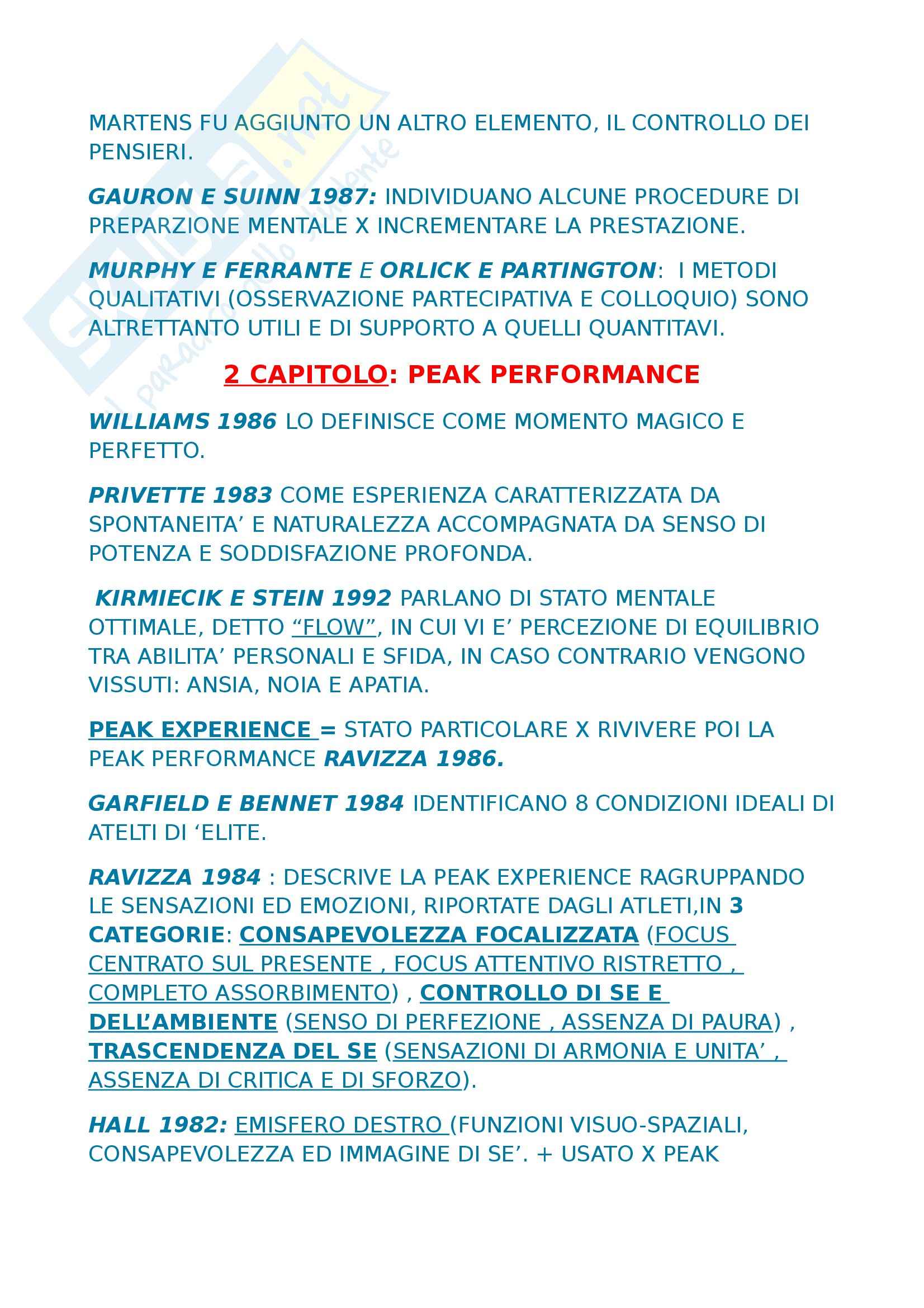 Metodi E Didattiche Degli Sport Individuali E Di Squadra Pegaso