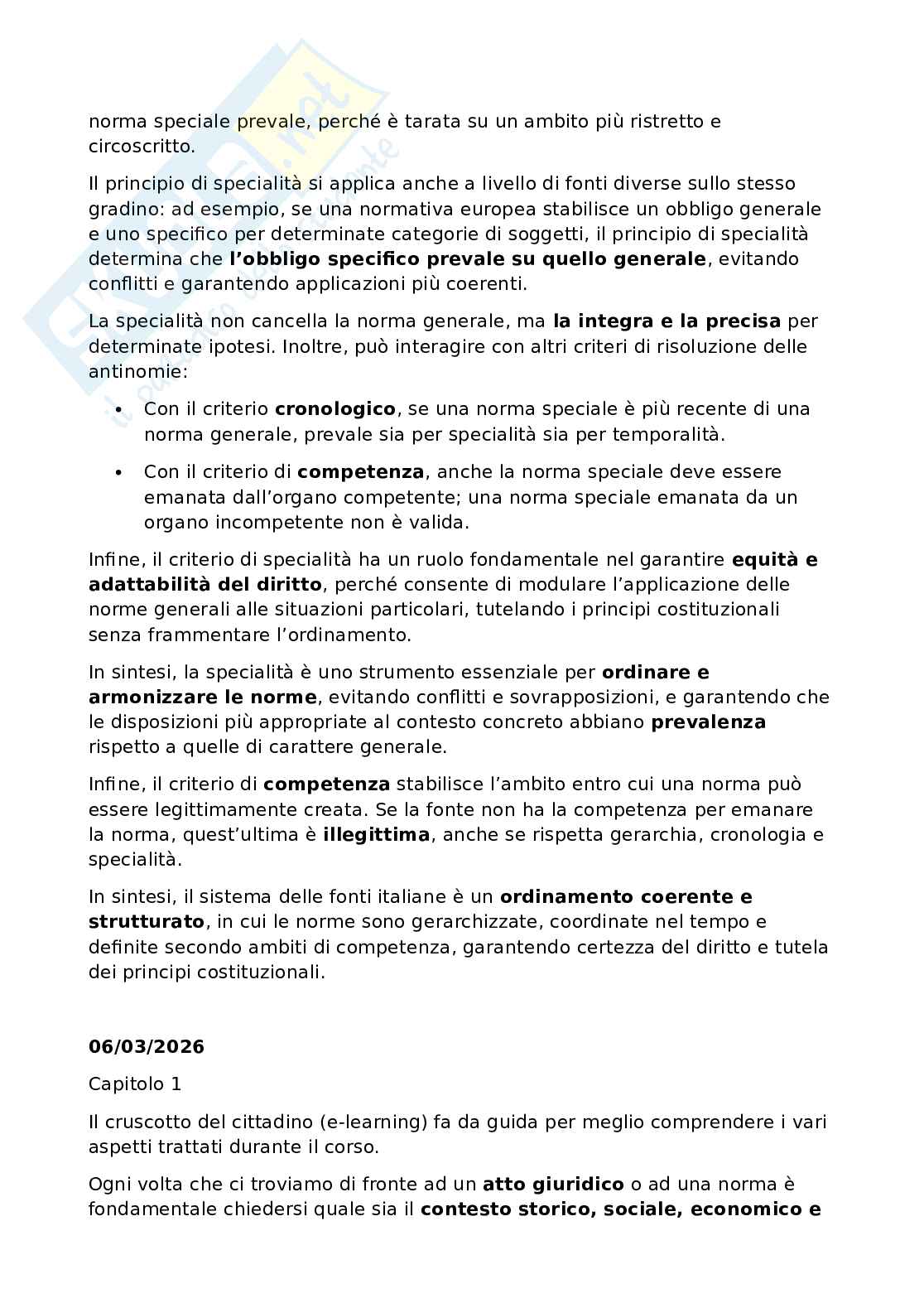 Appunti lezioni Diritto pubblico e della legislazione sanitaria Pag. 16