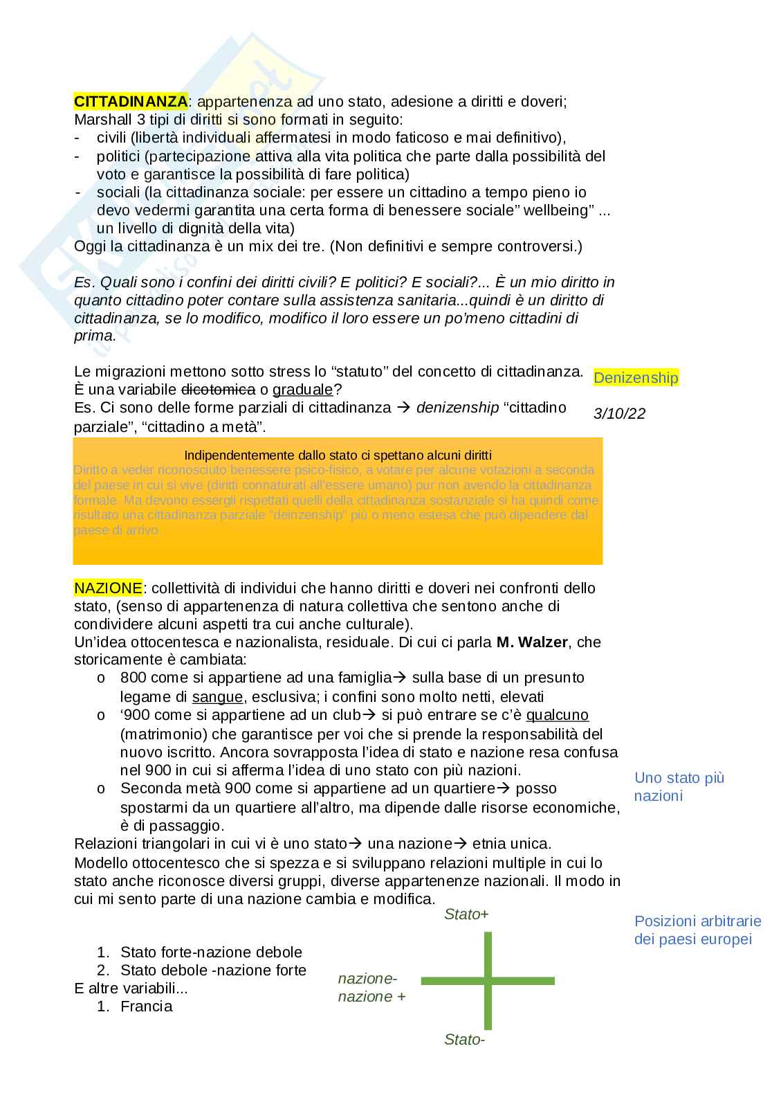 Sociologia dei processi migratori Pag. 6