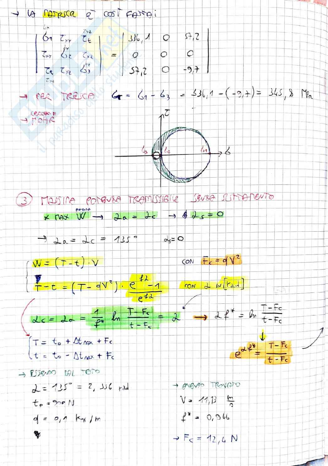 Bibbia di Costruzione di macchine - Eserciziario per lo scritto Pag. 41