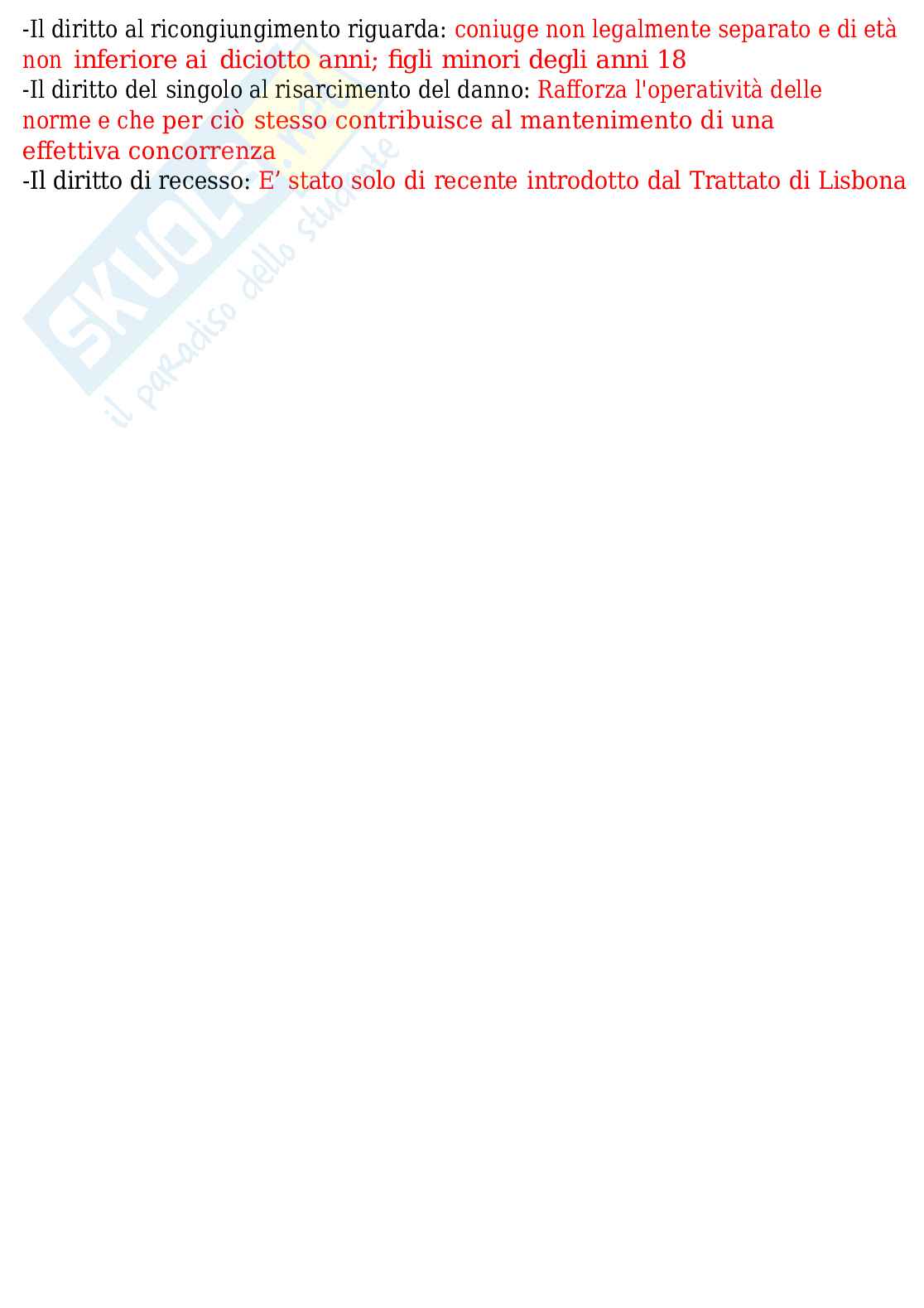 Domande e risposte Diritto comunitario (Ultima versione) Pag. 11