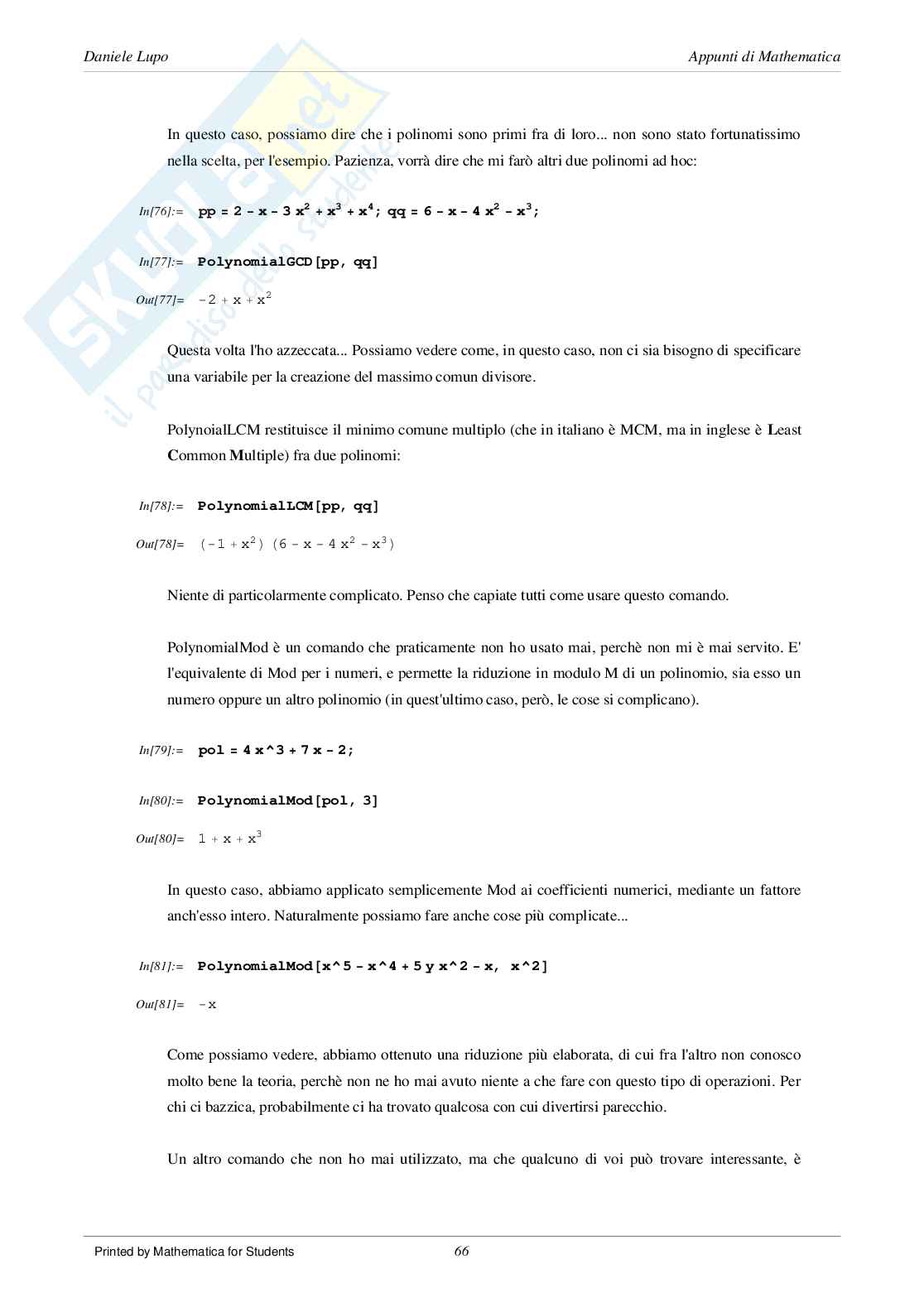 Manuale di Mathematica 02 Pag. 16