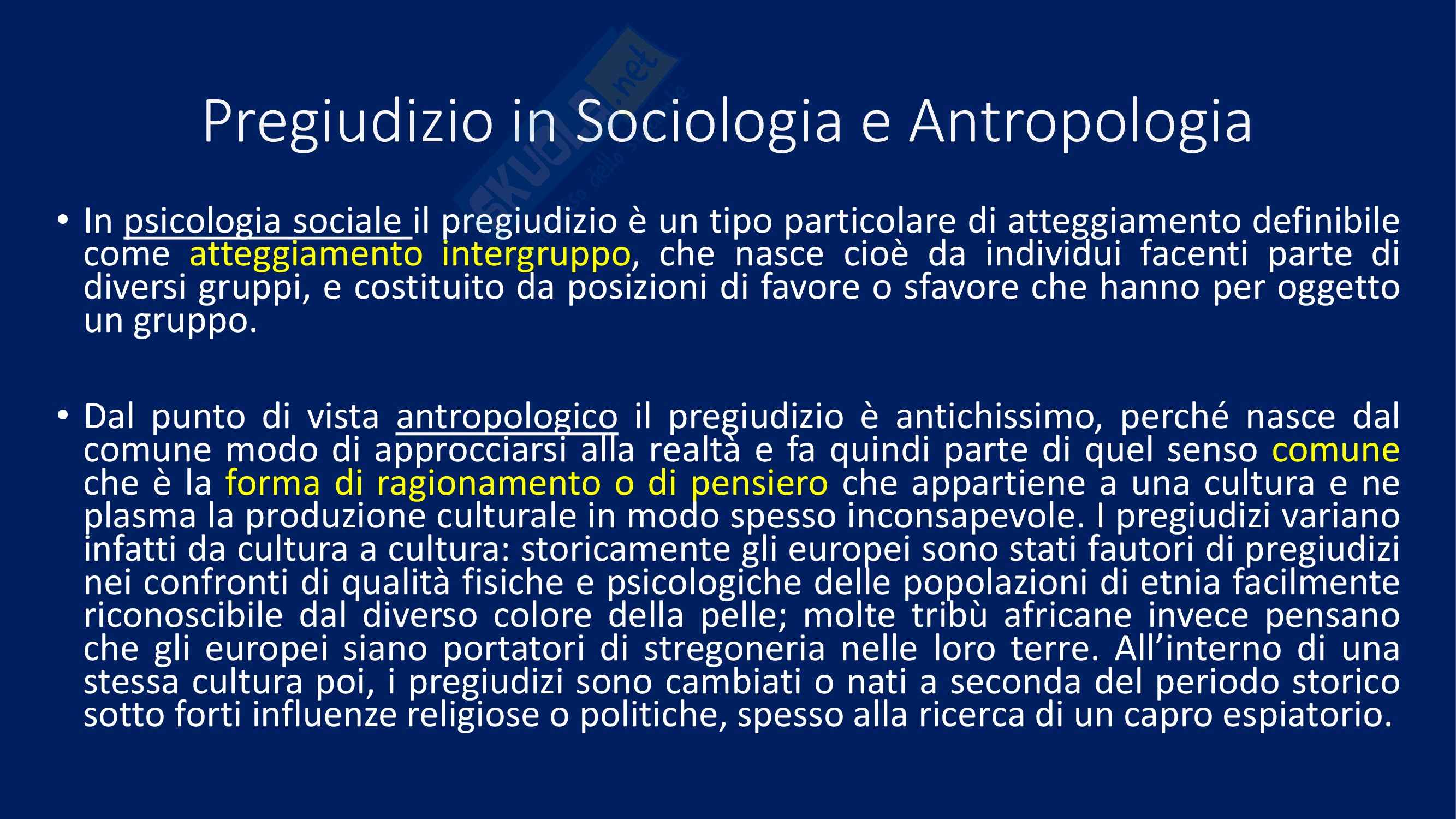 Psicologia - Pregiudizio Pag. 2