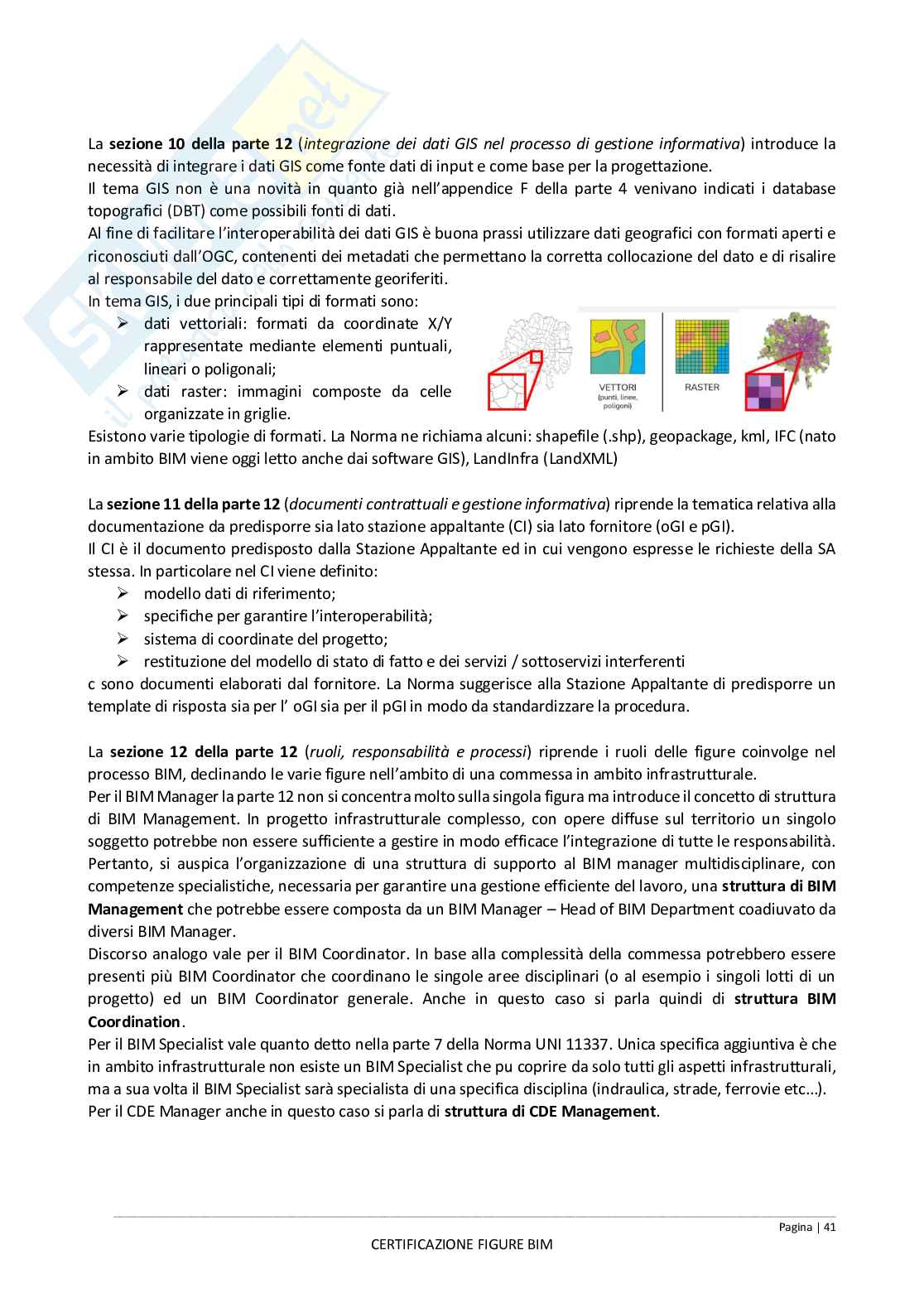 Appunti esame Certificazione BIM Manager-Coordinator-Specialist Pag. 41