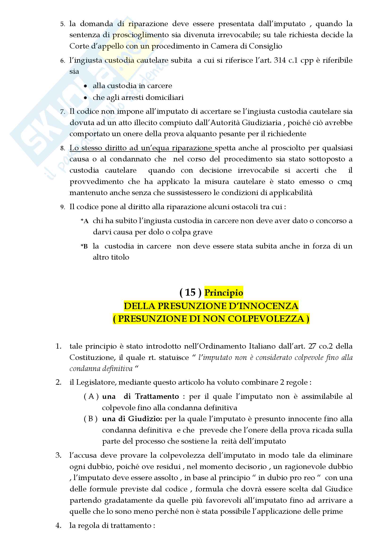 appunti - domande procedura penale bicocca Pag. 16