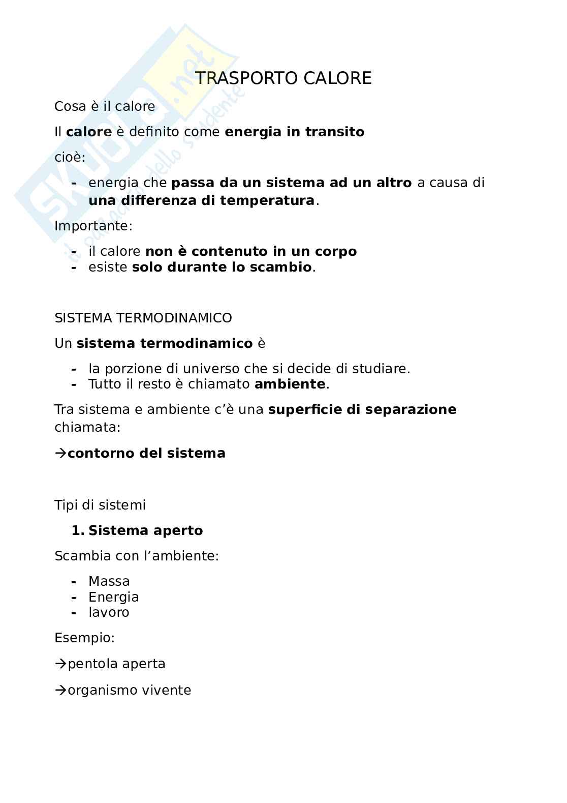 Fisica tecnica  Pag. 1
