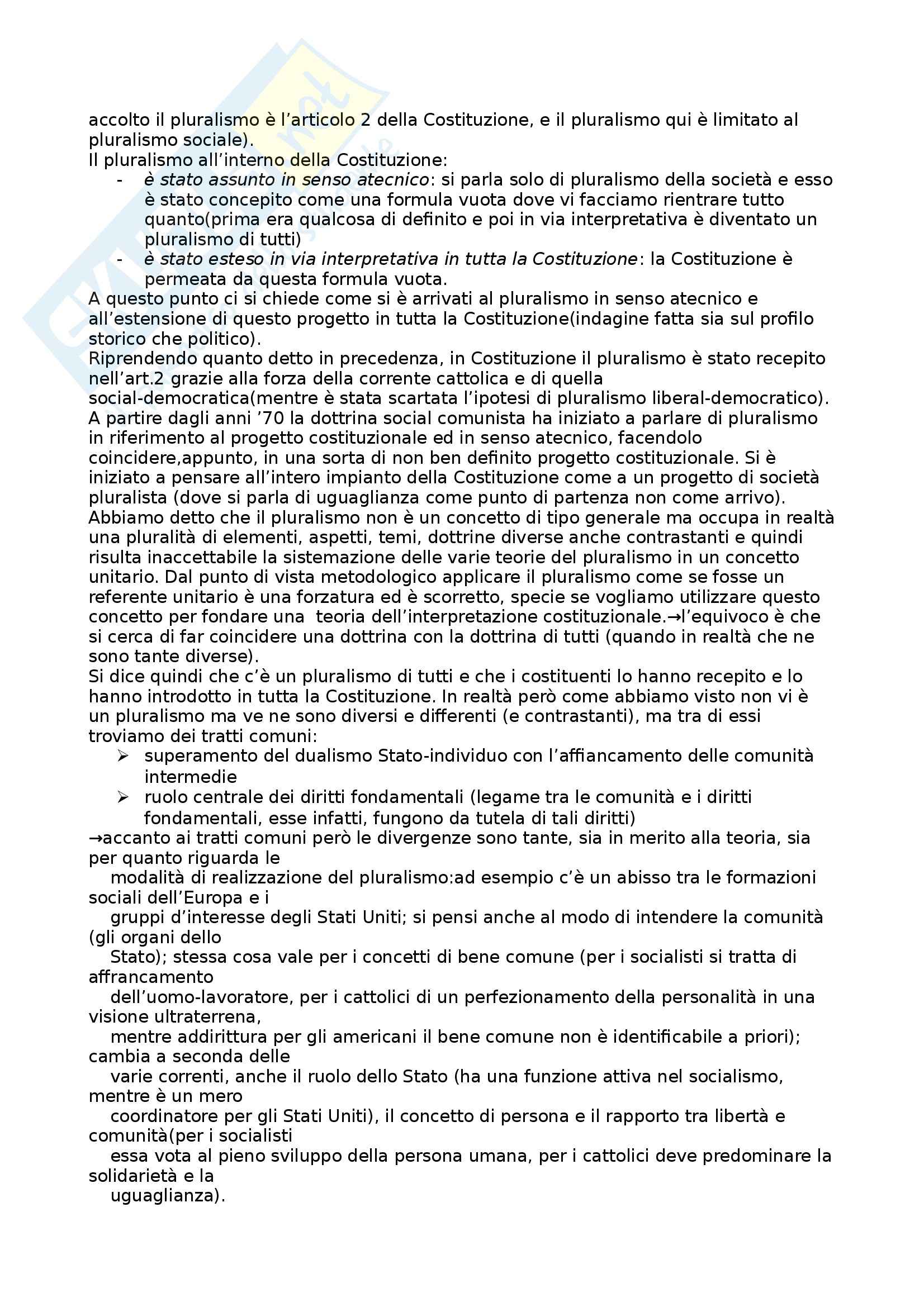 Scienze delle dottrine politiche - Appunti Pag. 16