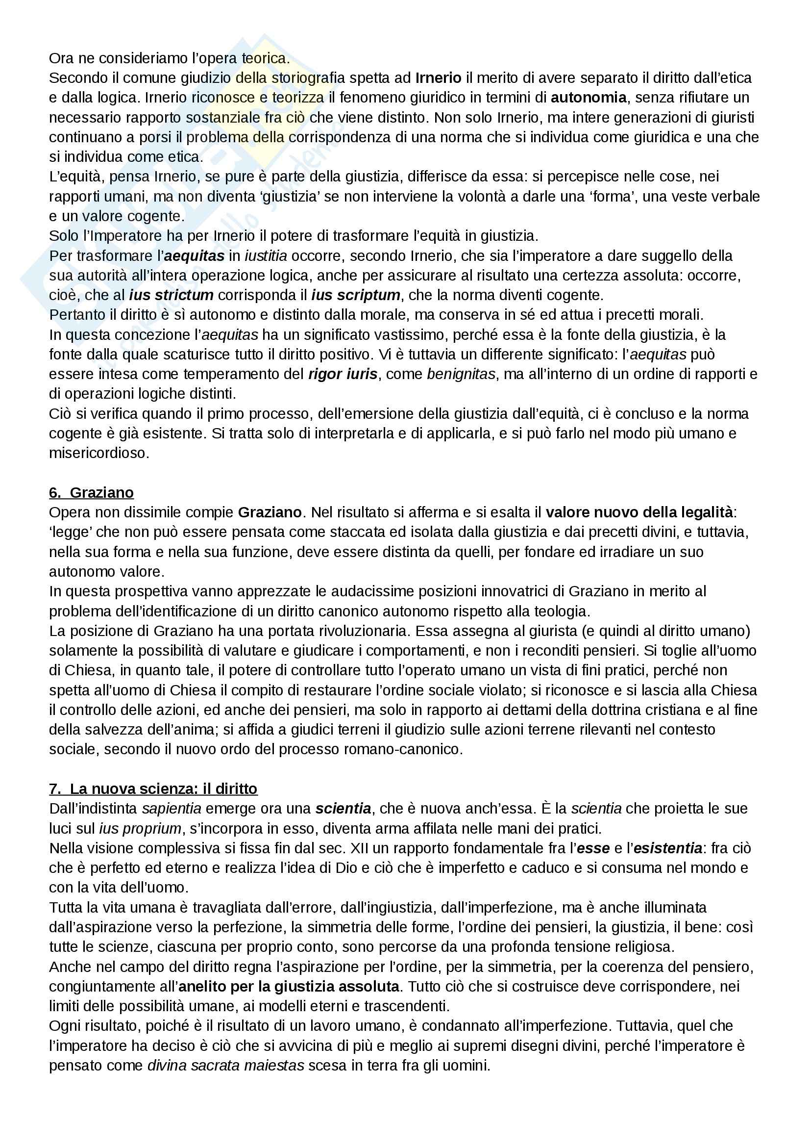 Riassunto esame Diritto, prof. Cavina, libro consigliato L'Europa del diritto comune, Bellomo Pag. 26