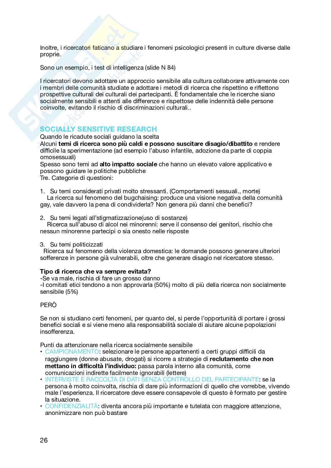 Etica in Psicologia sociale I Pag. 26