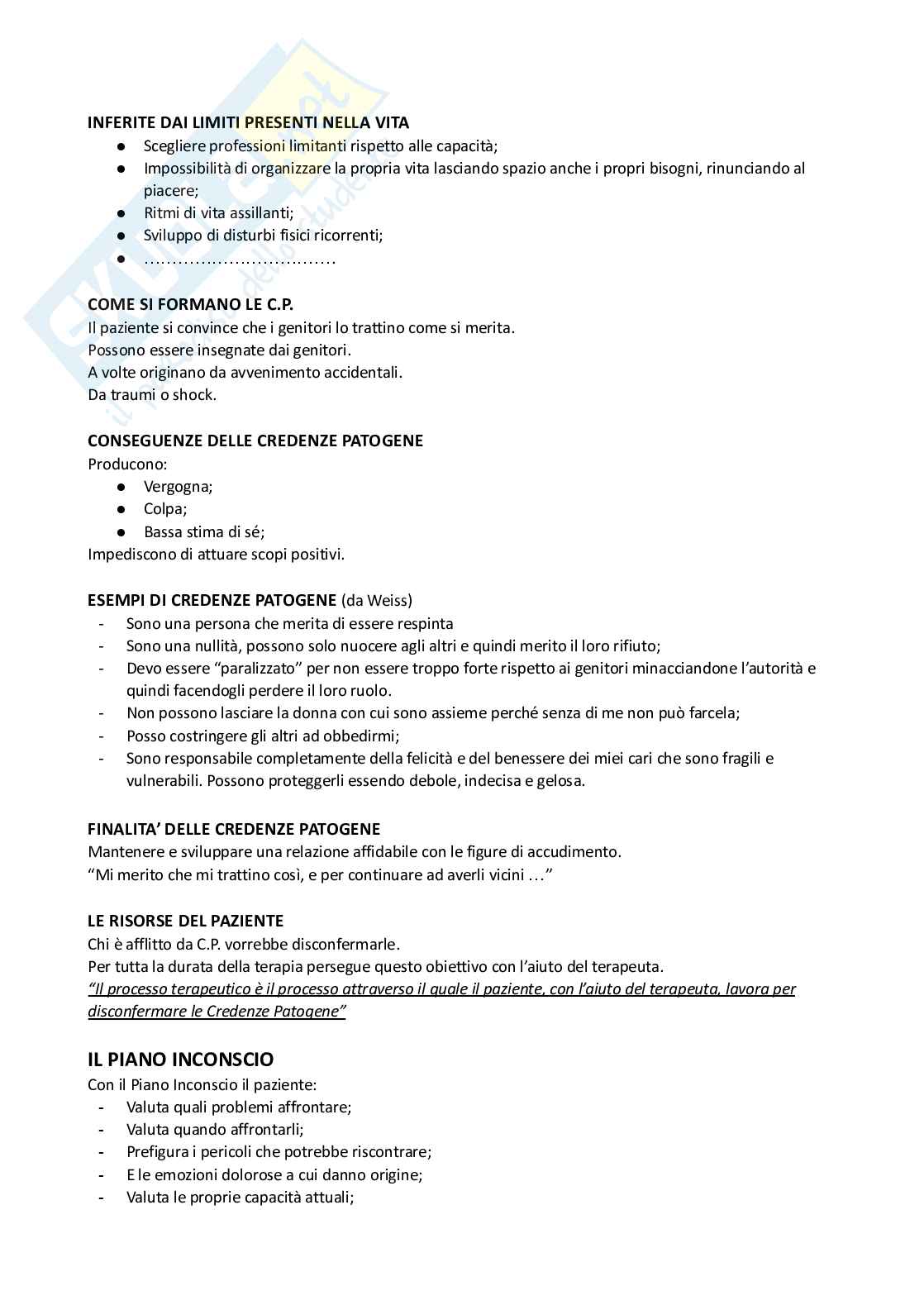 Dispense di appunti di Tecniche del colloquio Pag. 41