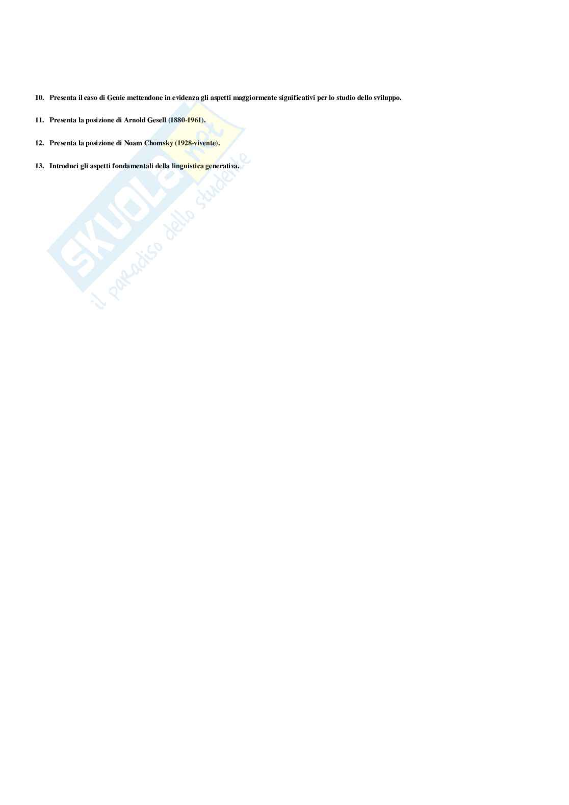 Paniere di Psicologia dello sviluppo e psicologia dell'educazione - Risposte multiple (2026) Pag. 21