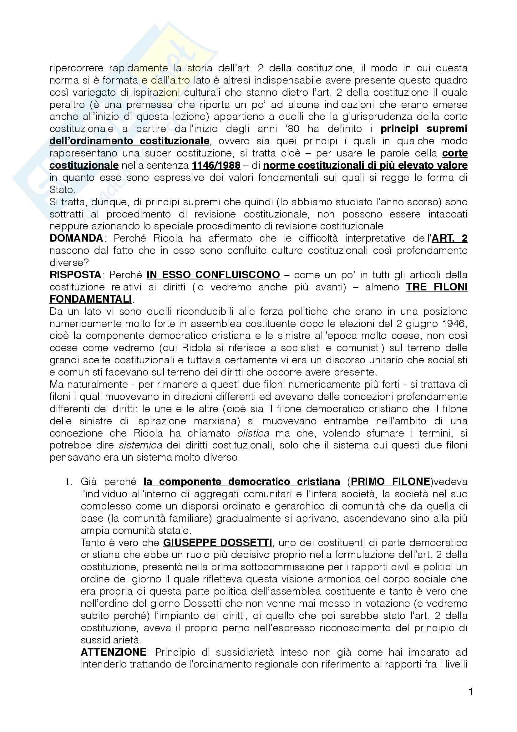 Diritto Costituzionale II - Appunti Pag. 26