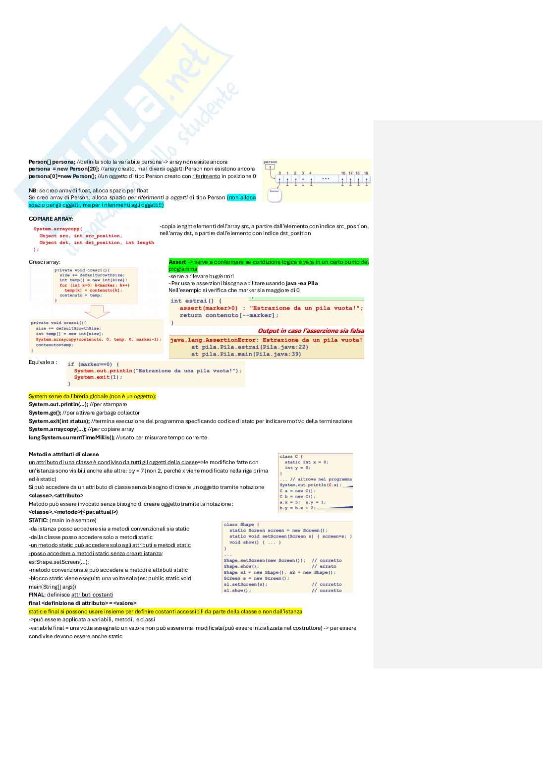 Appunti corso Programmazione 2 Pag. 2