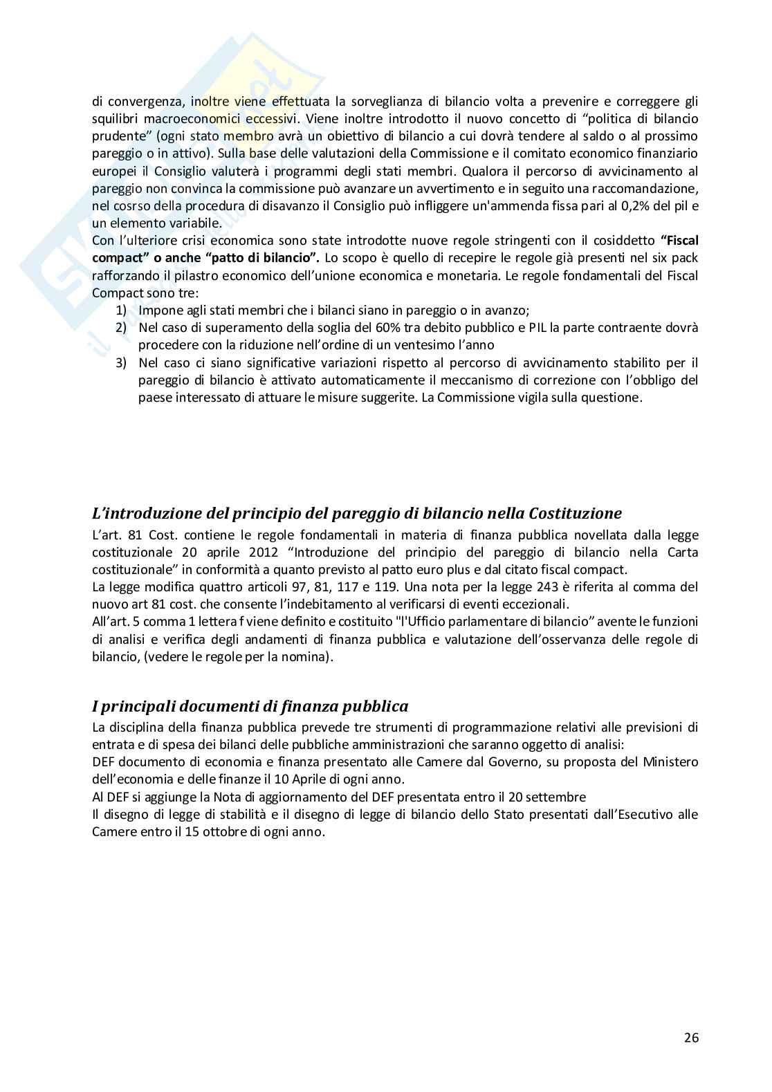 Riassunto generale Diritto dell'economia Pag. 26