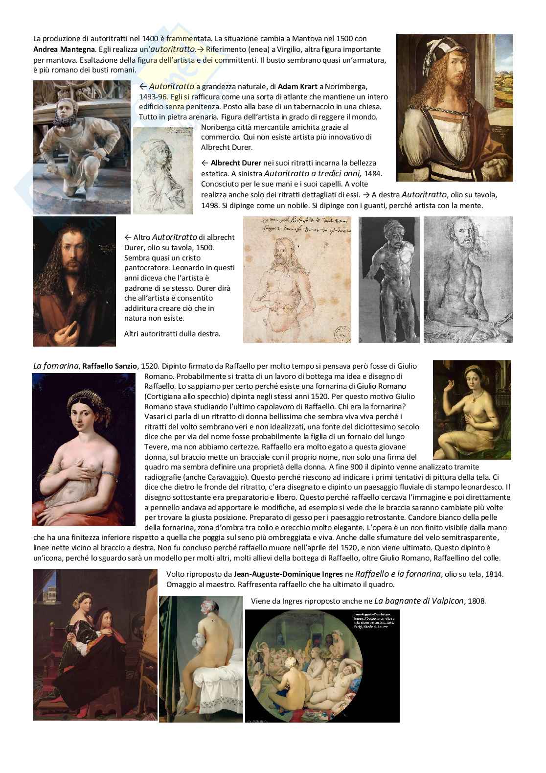 Appunti storia dell'arte completi dal Trecento (Giotto) al Romanticismo Pag. 21