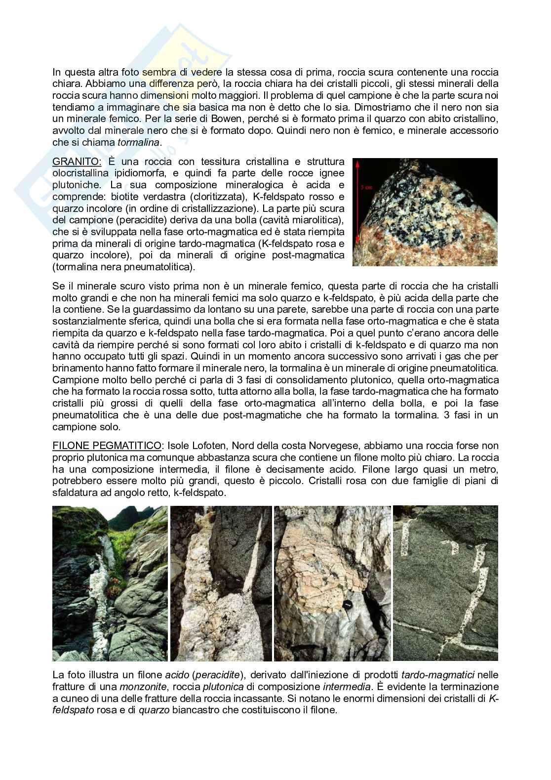Appunti Geologia - modulo rocce Pag. 36