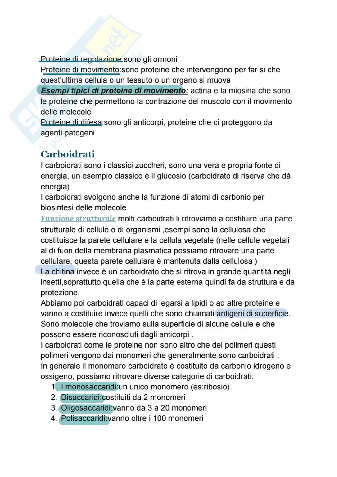Riassunto esame Citologia e istologia, Prof. Imperatore Roberta, libro consigliato Citologia e Istologia , Delle donne  Pag. 11
