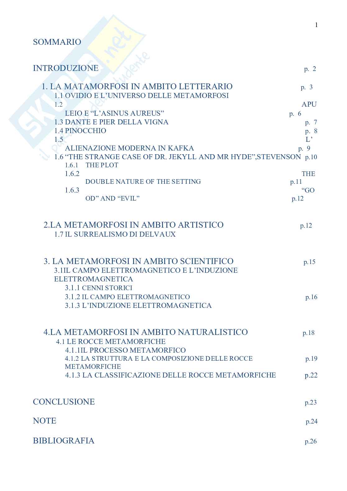 Metamorfosi proteiforme Pag. 2