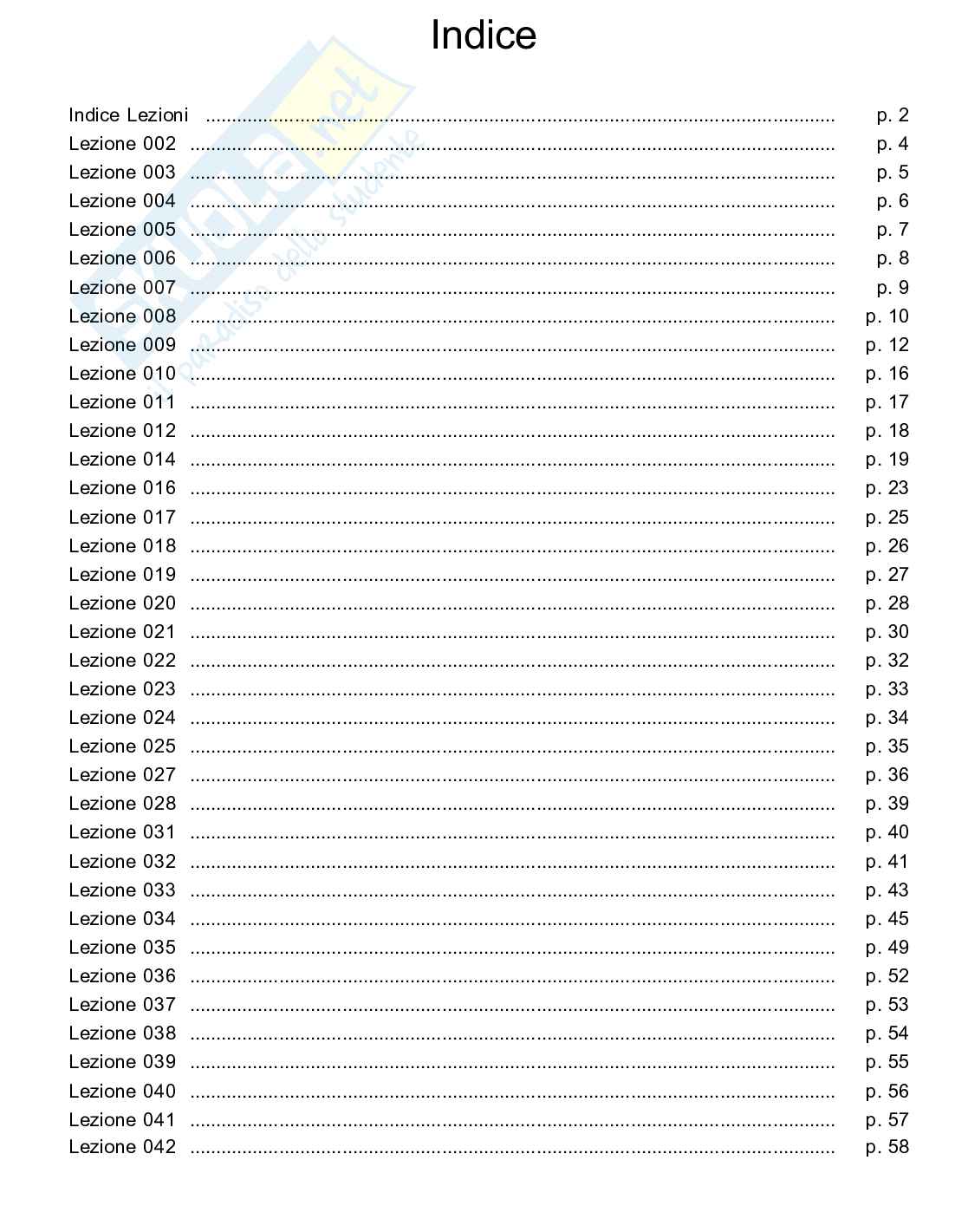 Paniere chiuso Teoria delle strutture Pag. 1