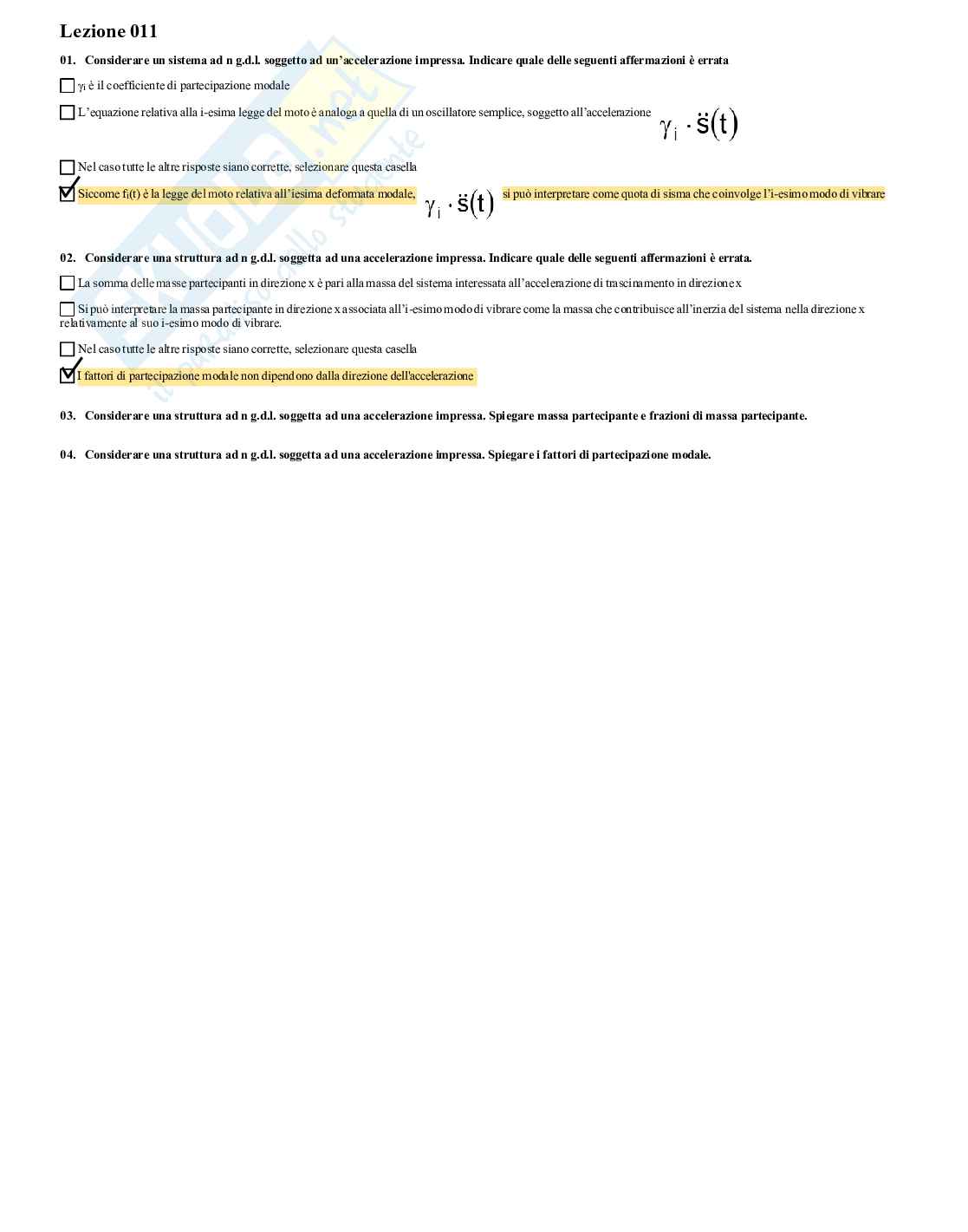 Paniere chiuso Teoria delle strutture Pag. 16