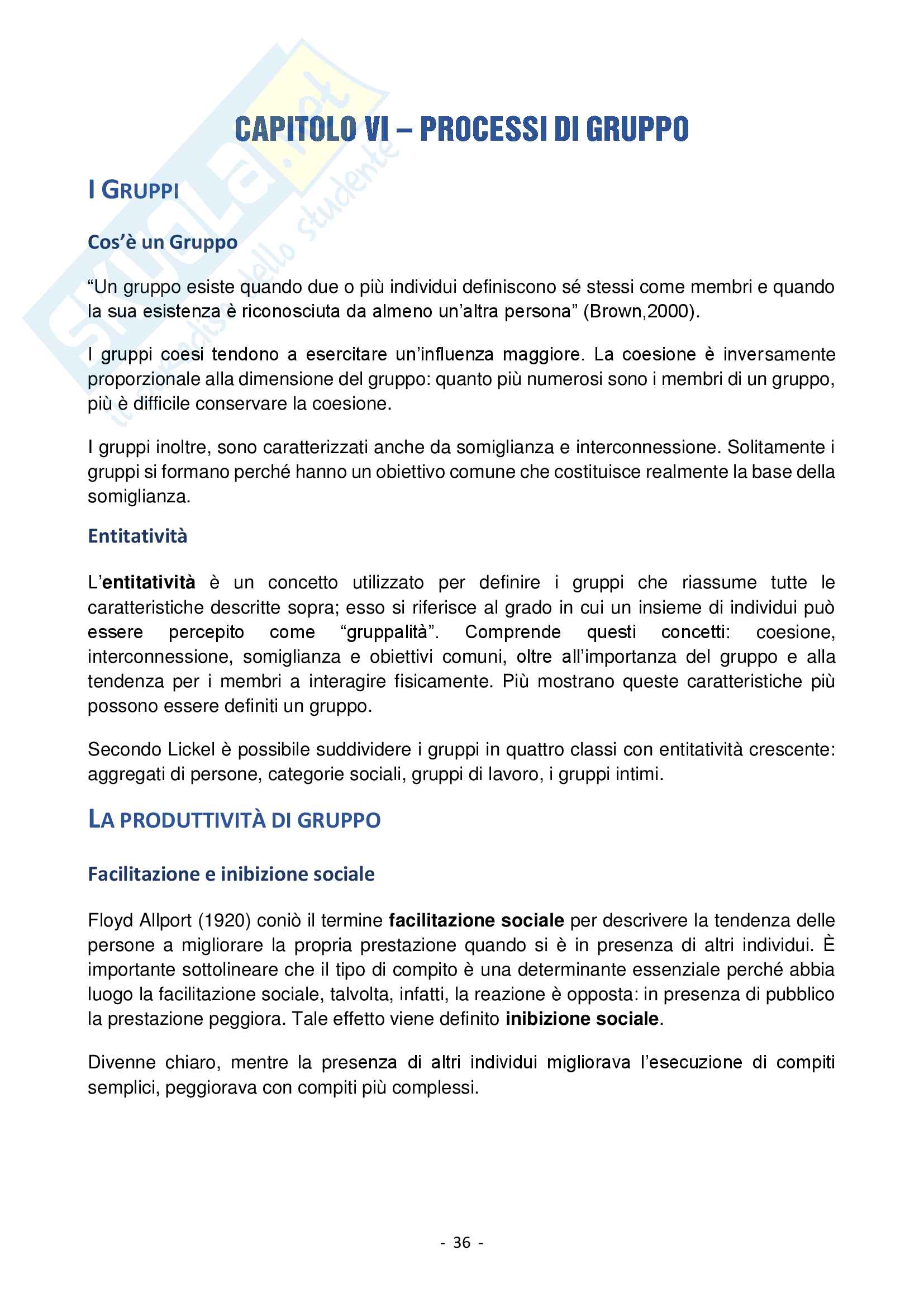 Psicologia Sociale Pag. 36