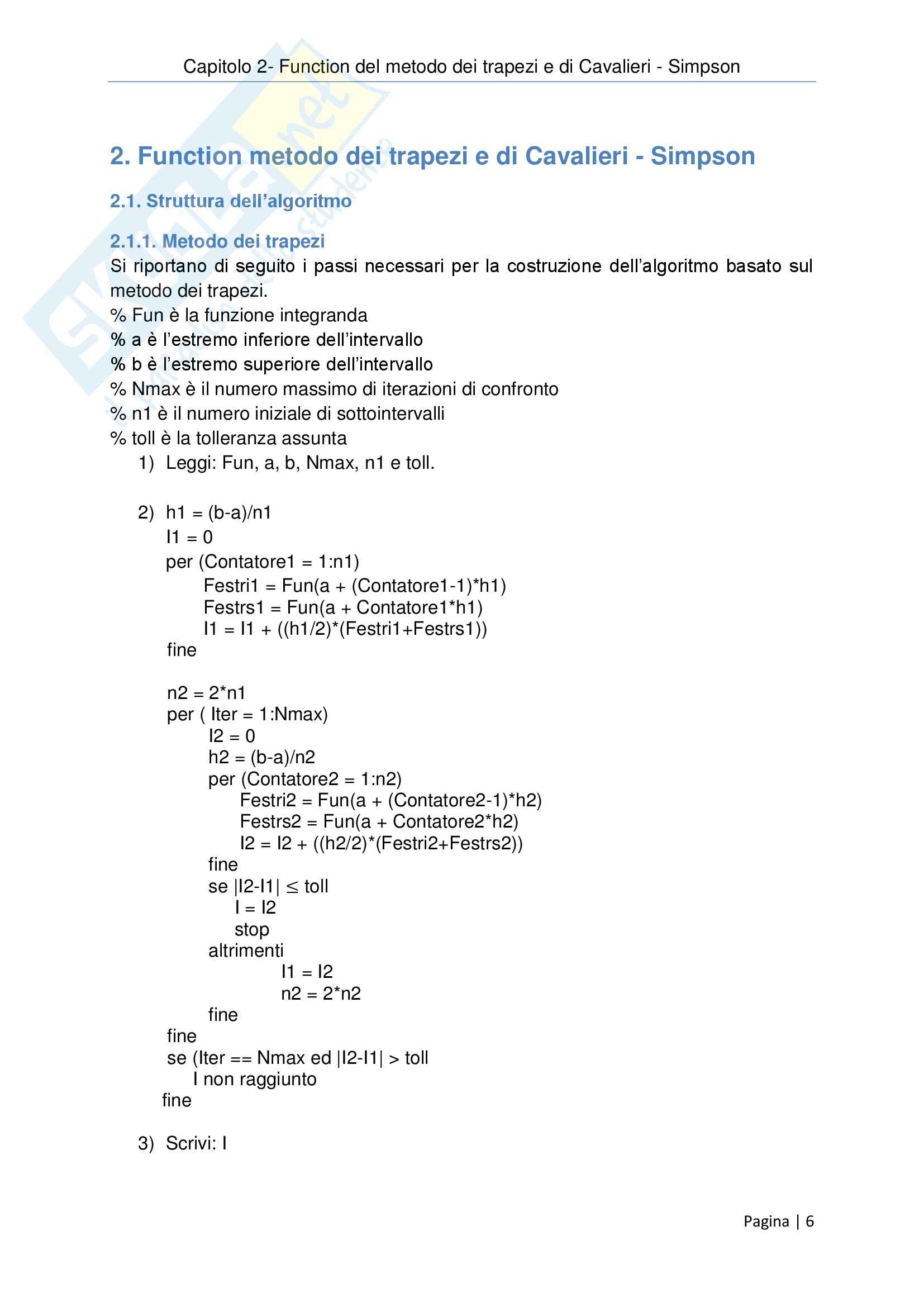 Metodi Numerici per l'Ingegneria - elaborato Pag. 6
