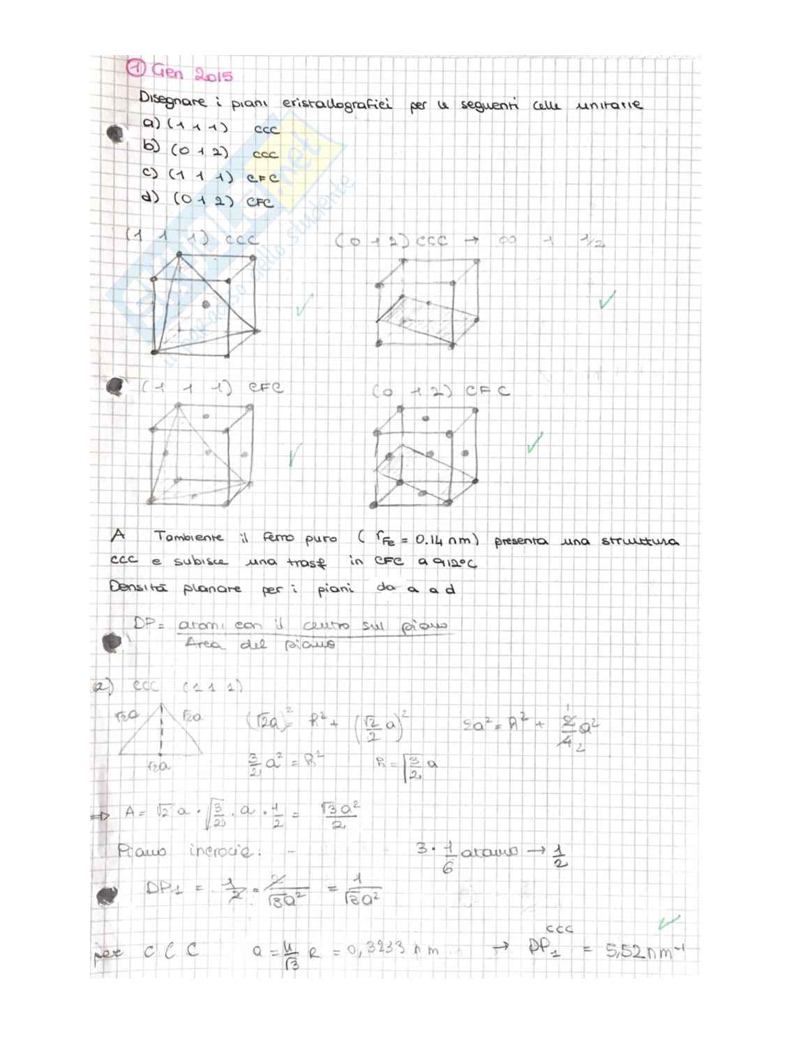 Raccolta esercizi svolti Scienze e tecnologie dei materiali Pag. 16
